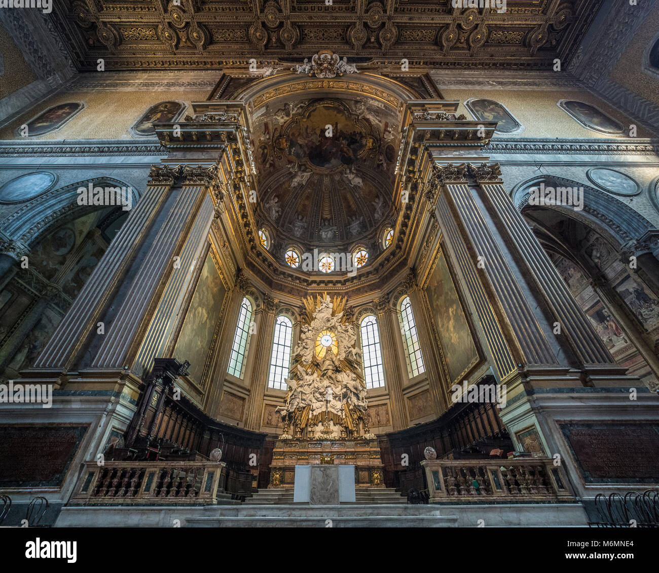 Der Kathedrale von Neapel, Italien Stockfoto