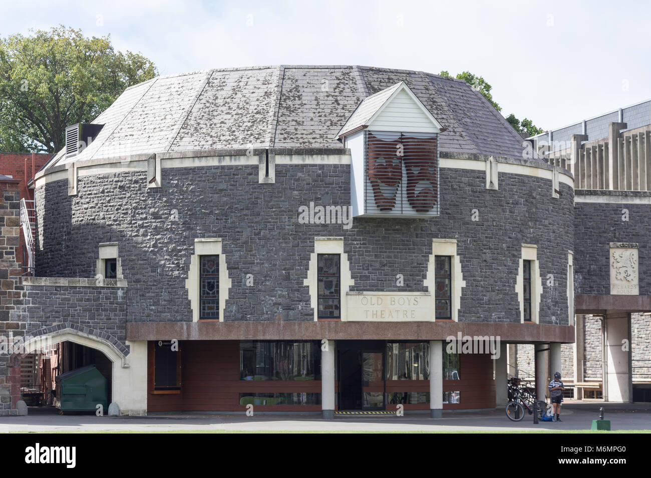 Old Boys Theater, Christ's College, Rolleston Avenue, Christchurch, Canterbury, South Island, Neuseeland Stockfoto