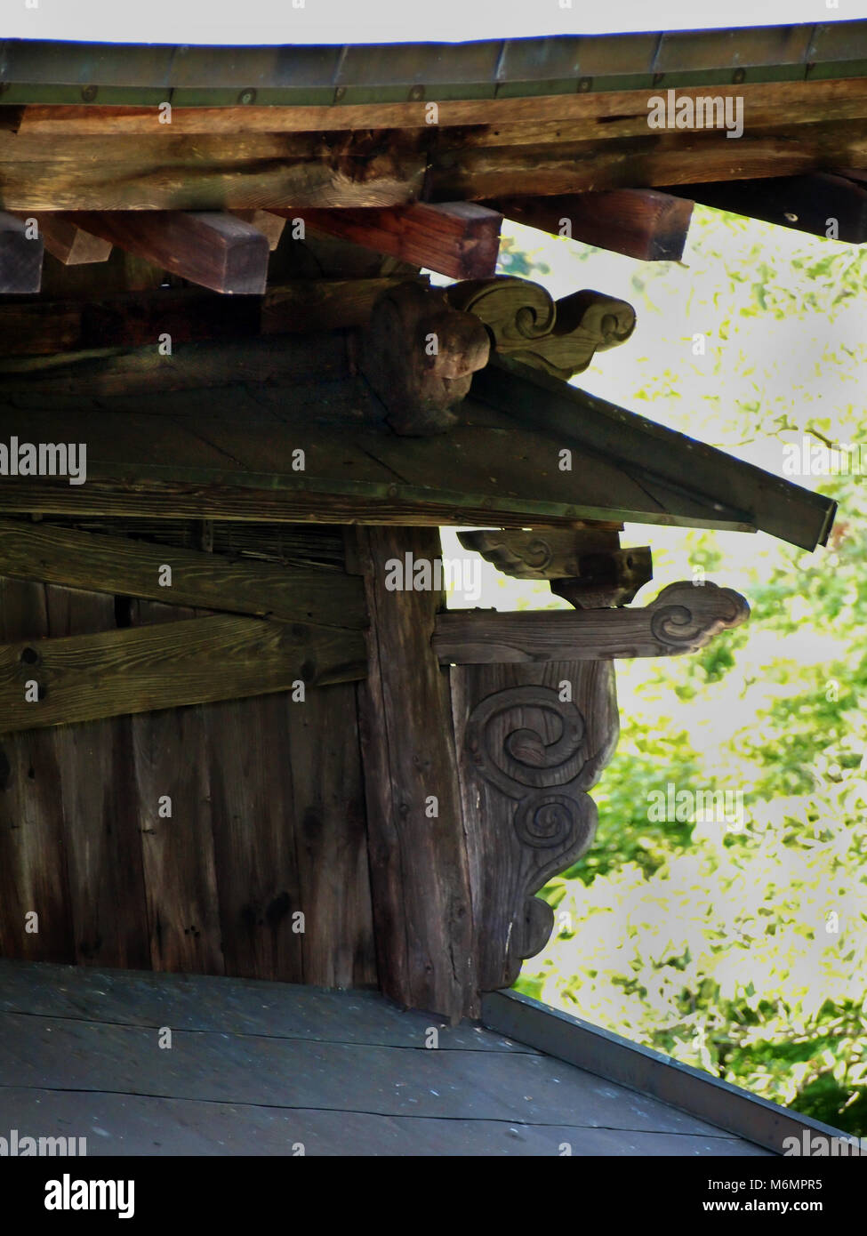 Aizu Sazaedo in. Aizu Wakamatsu. Fukushima (Japan) Stockfoto