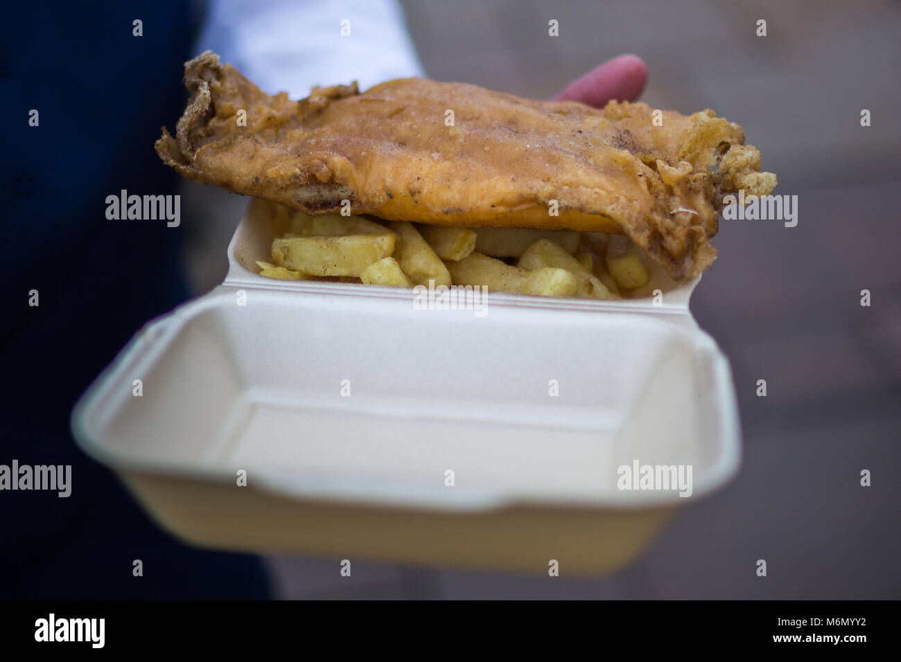 Fish &amp; Chips Stockfoto