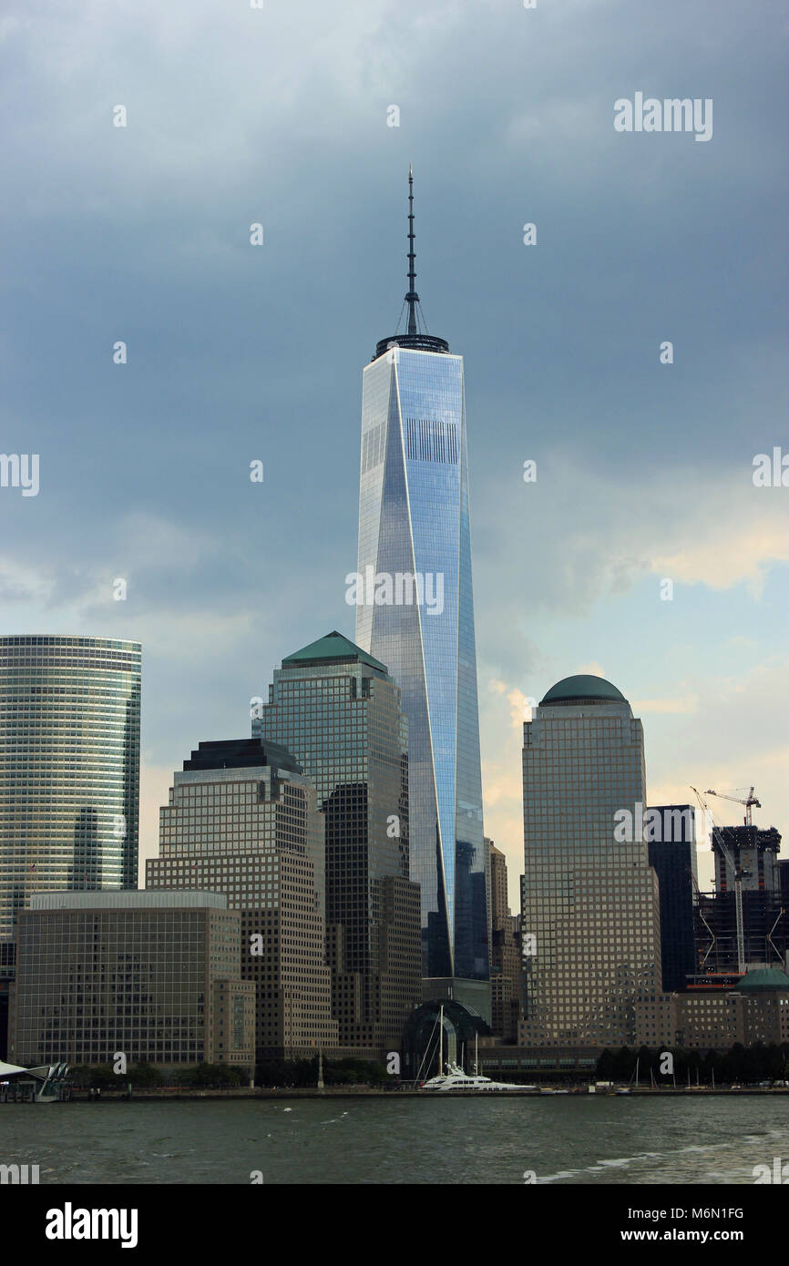 Skyline von New York City Stockfoto