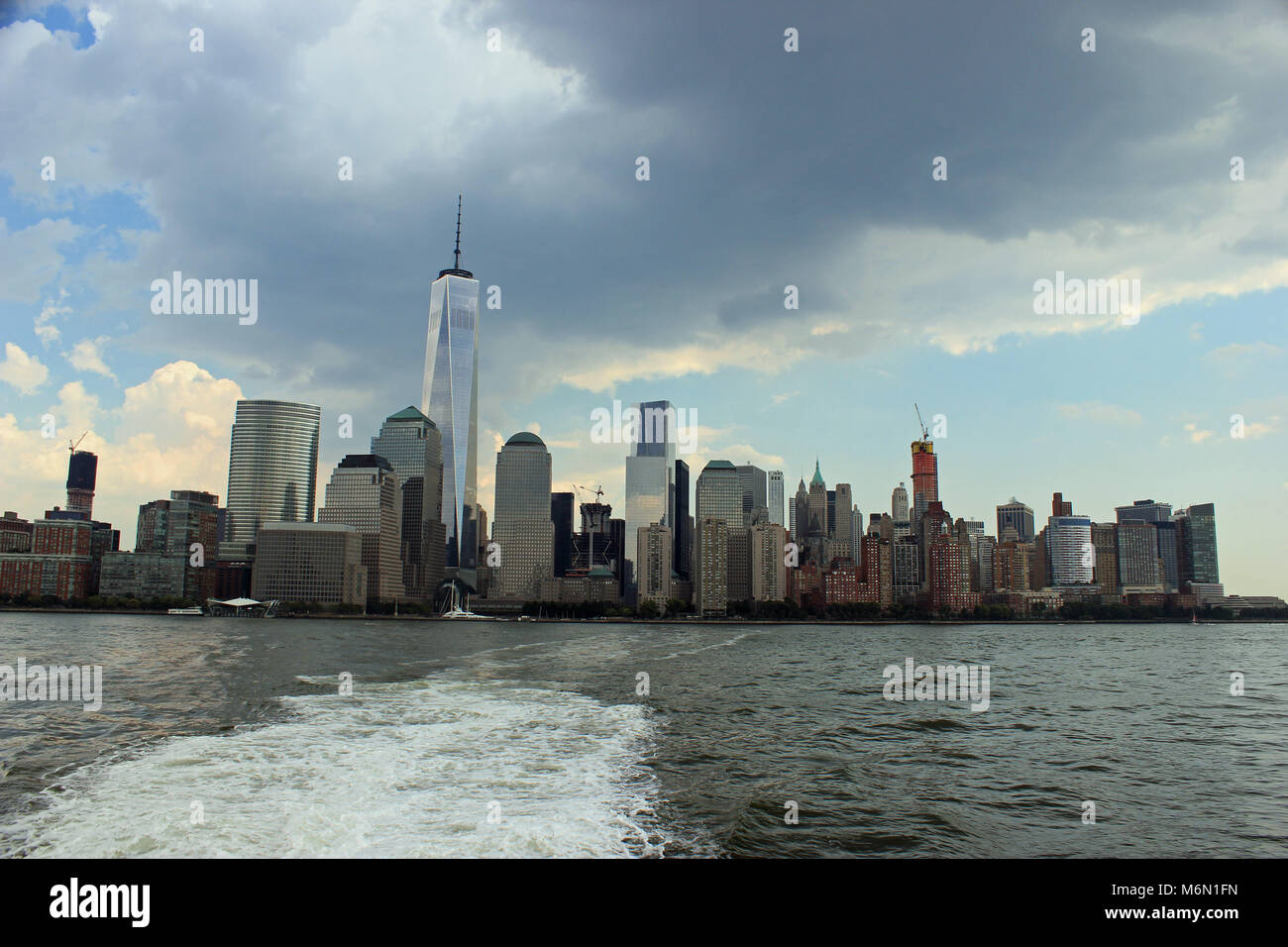 Skyline von New York City Stockfoto