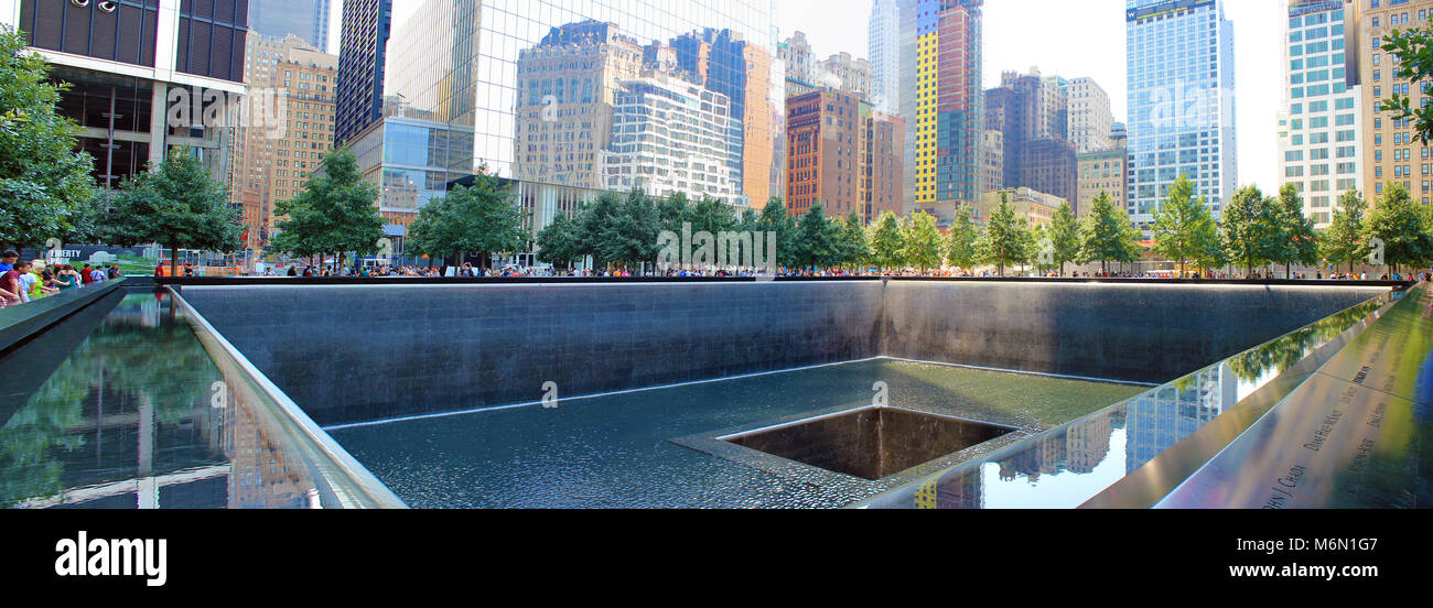 Skyline von New York City Stockfoto