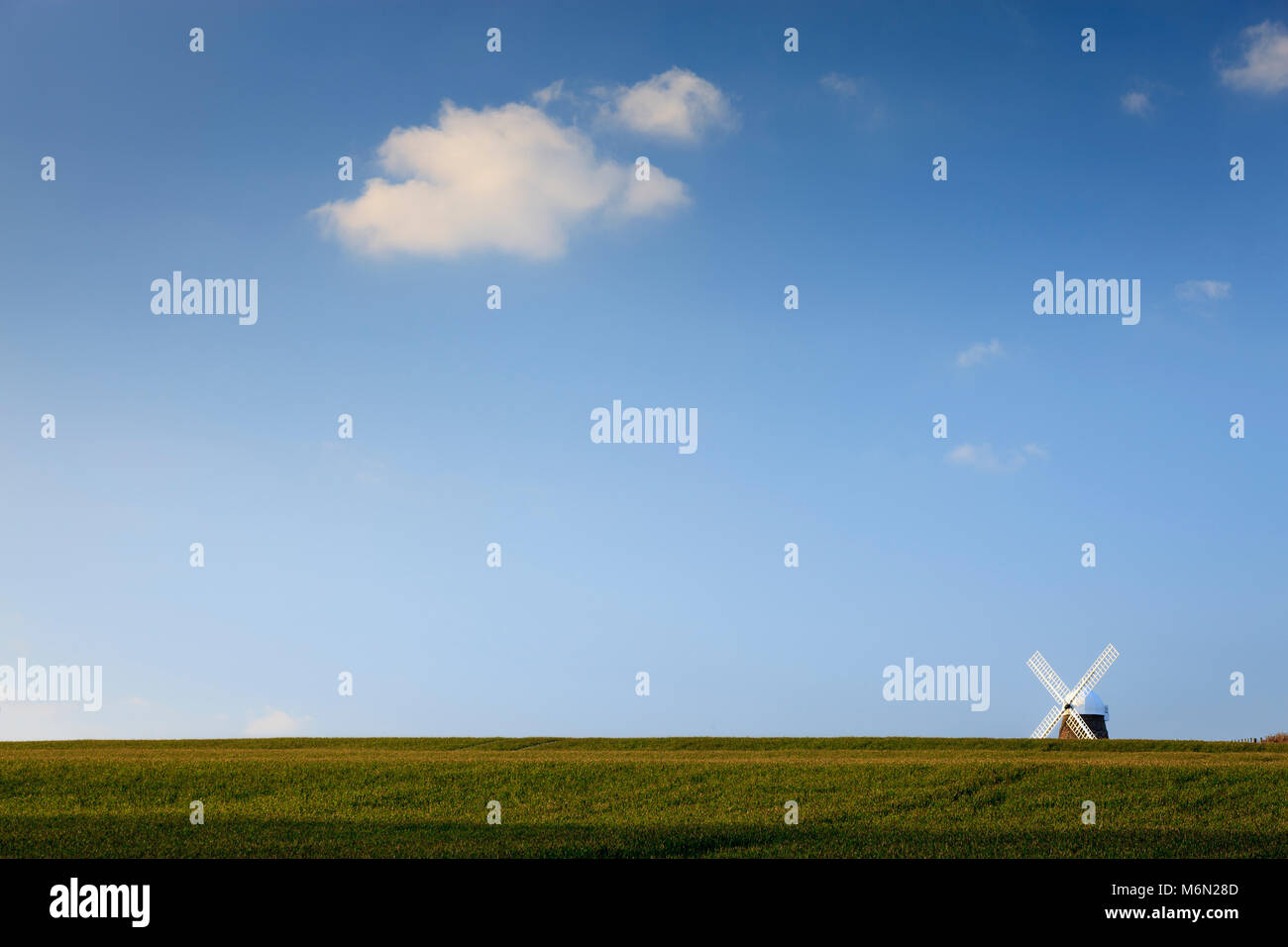 Halnaker Windmühle in der South Downs National Park Chichester West Sussex England Stockfoto
