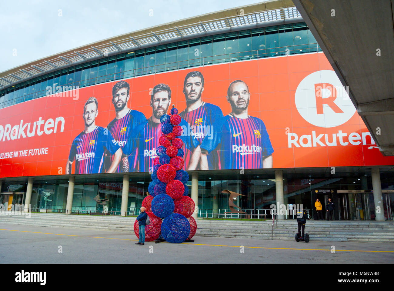 Das Fußballstadion des FC Barcelona, Camp Nou, Barcelona, Katalonien, Spanien Stockfoto