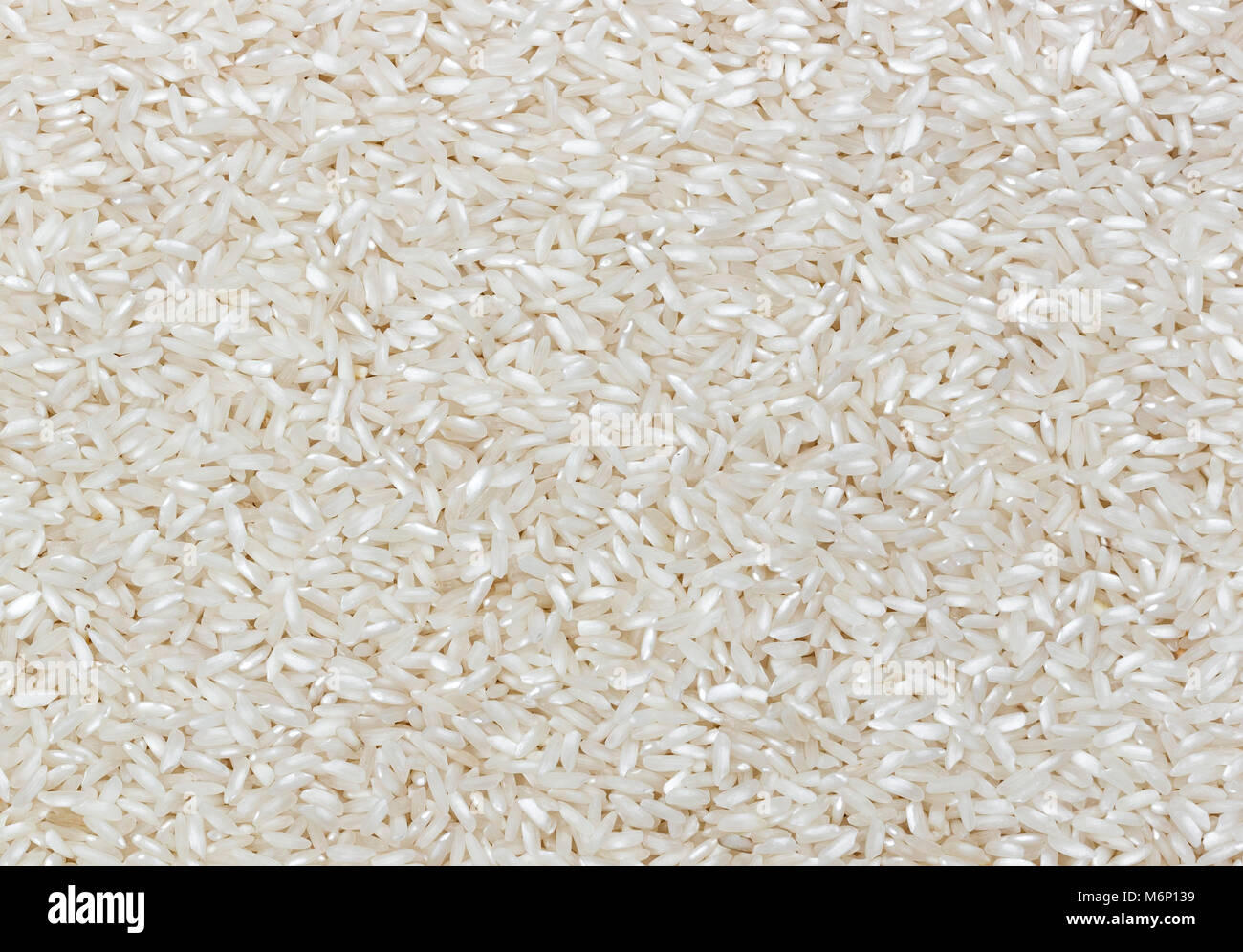 Polierter Reis Korn Textur Stockfoto