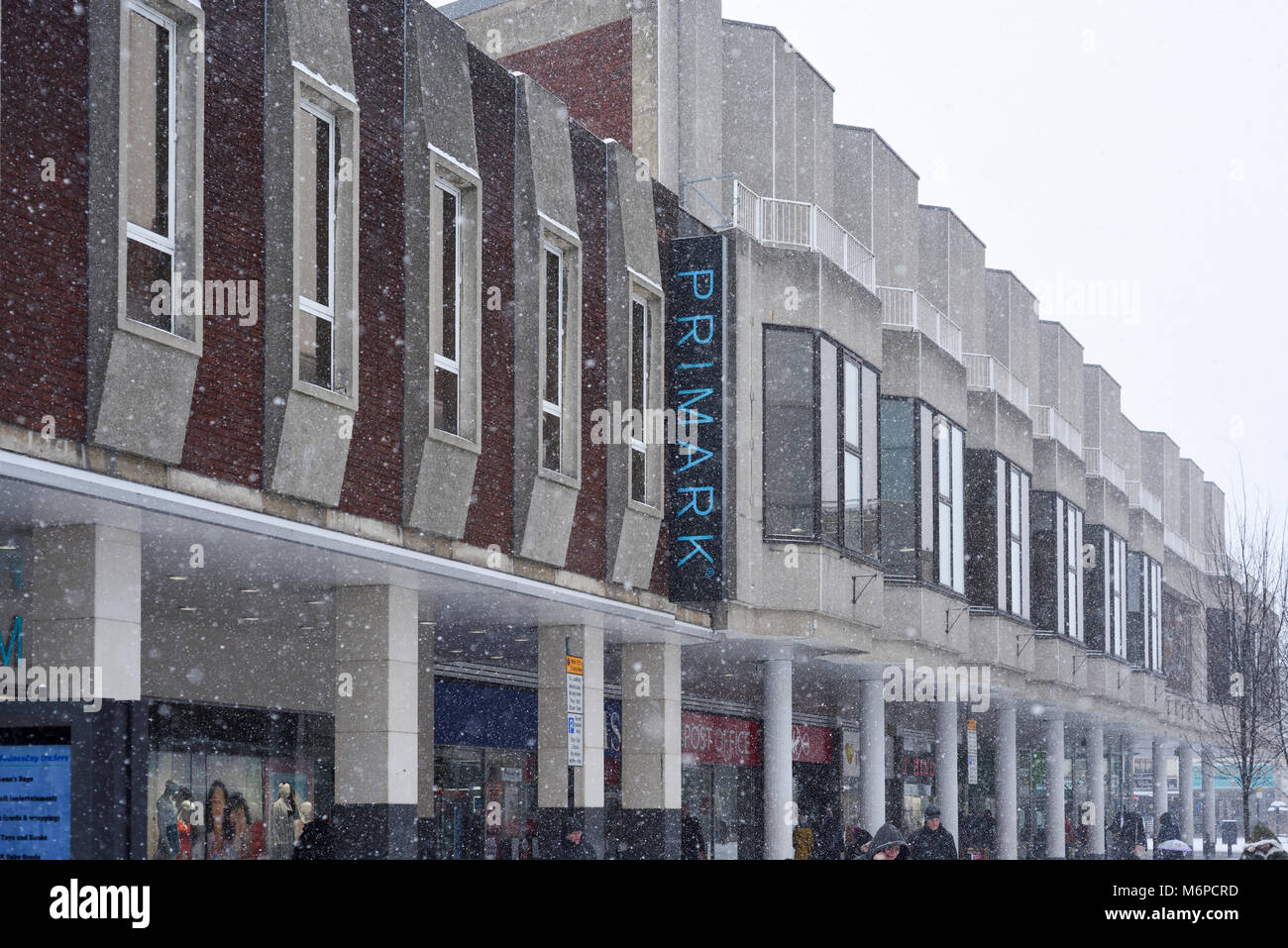 Primark Clothing Store in Mansfield, Großbritannien. Stockfoto