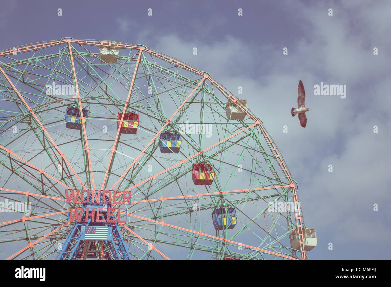 Coney Island Luna Park, New York Stockfoto