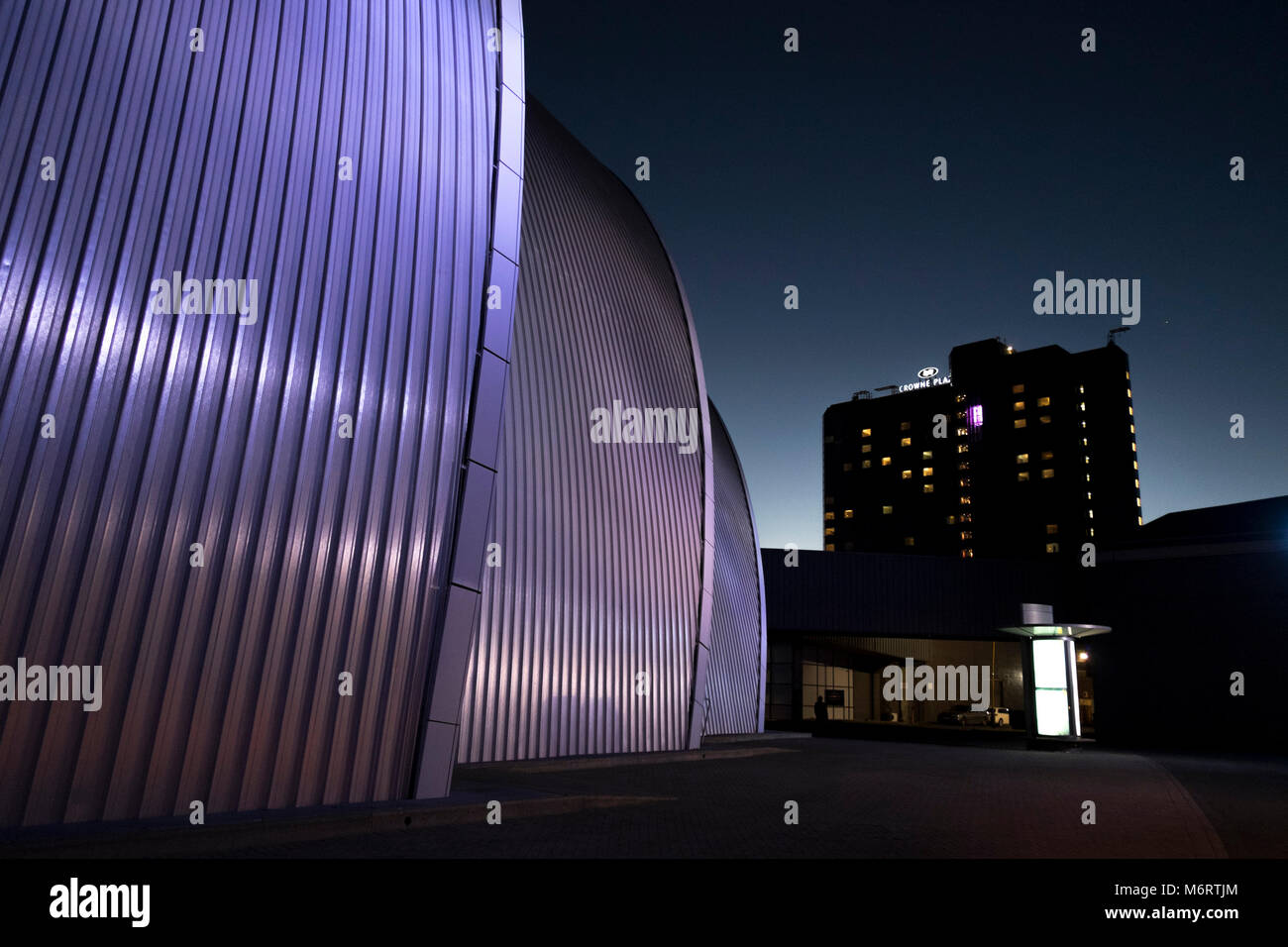 Das gürteltier Veranstaltungsort auf den Fluss Clyde, Glasgow Stockfoto