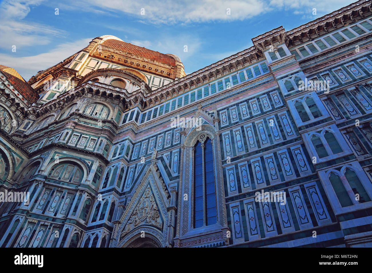 Wahrzeichen Dom in Florenz Stockfoto