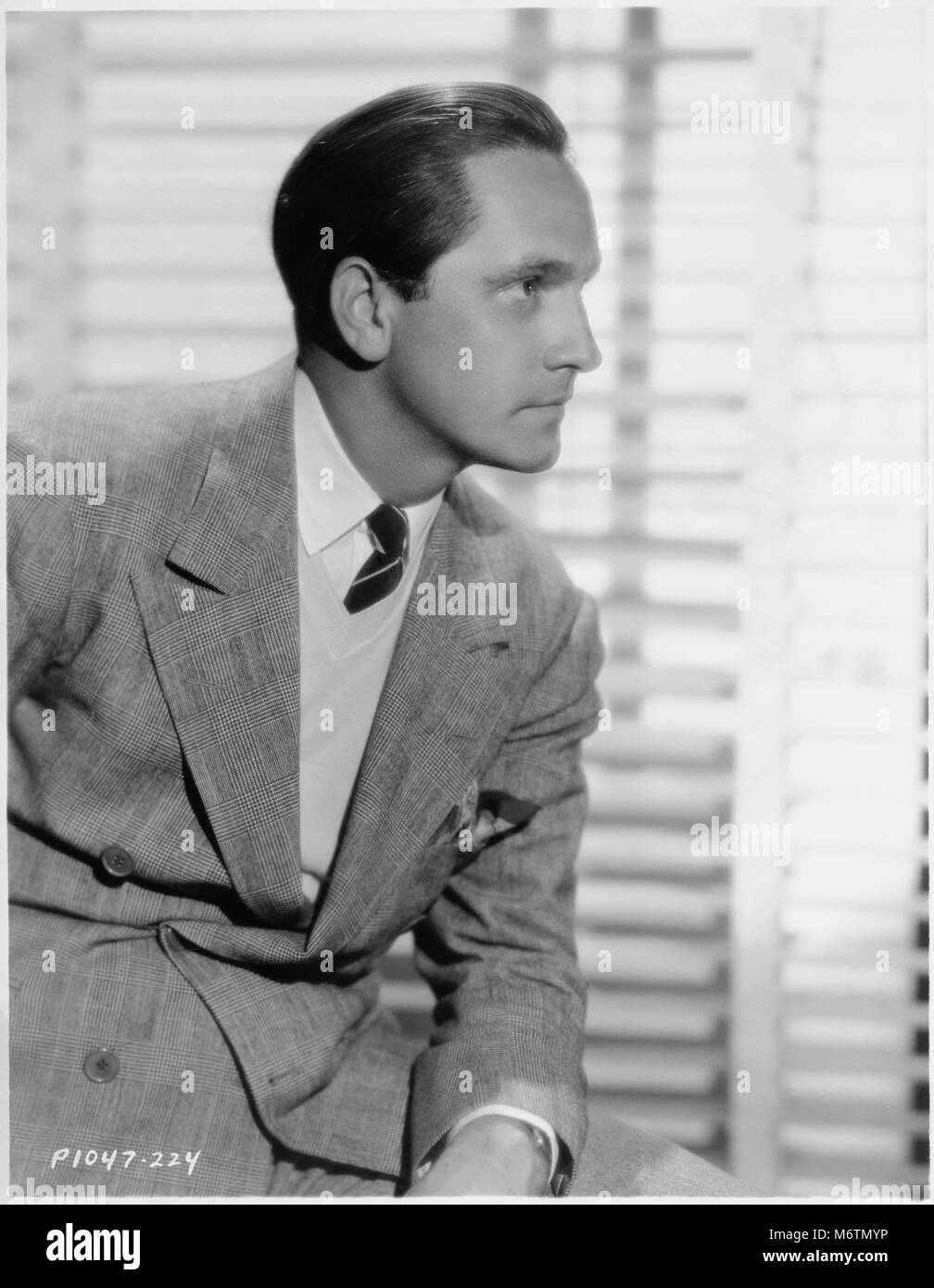 Fredric März, Werbung Portrait für den Film, 'Design für das Leben', Paramount Pictures, 1933 Stockfoto