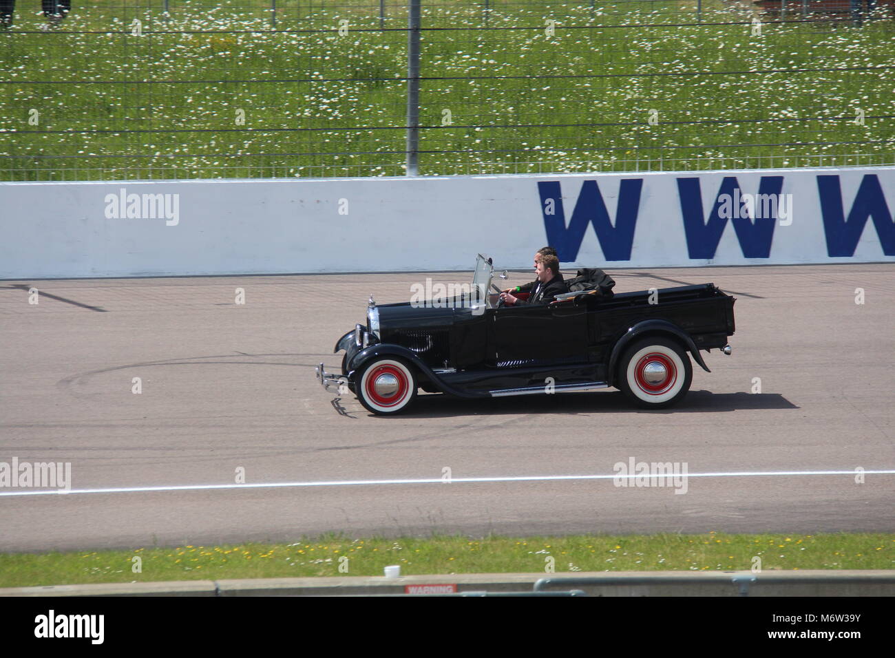 Hot Rods in Rockingham Stockfoto