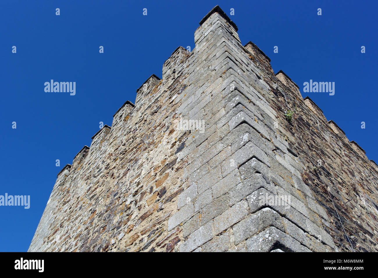 Sankt-Georgs Burg, Lissabon, Portugal Stockfoto