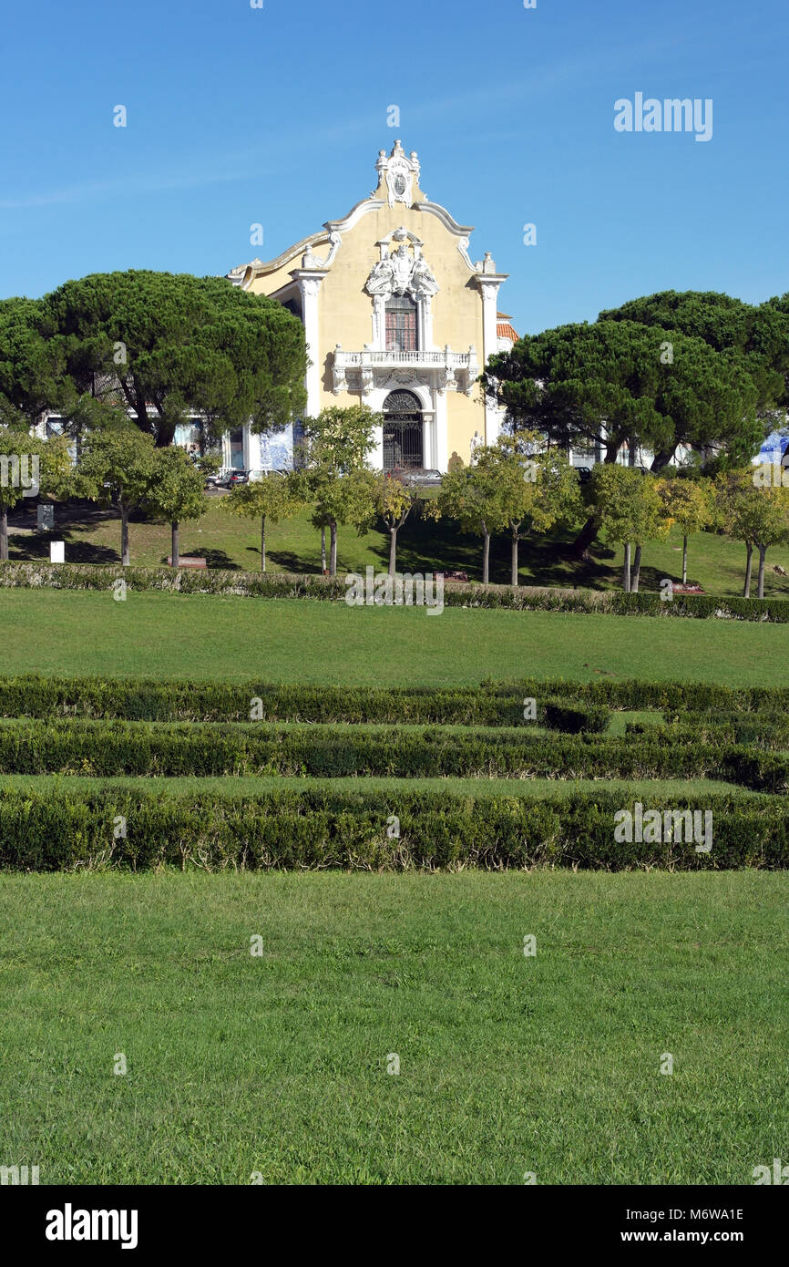 Edward VII Park, Lissabon, Portugal Stockfoto