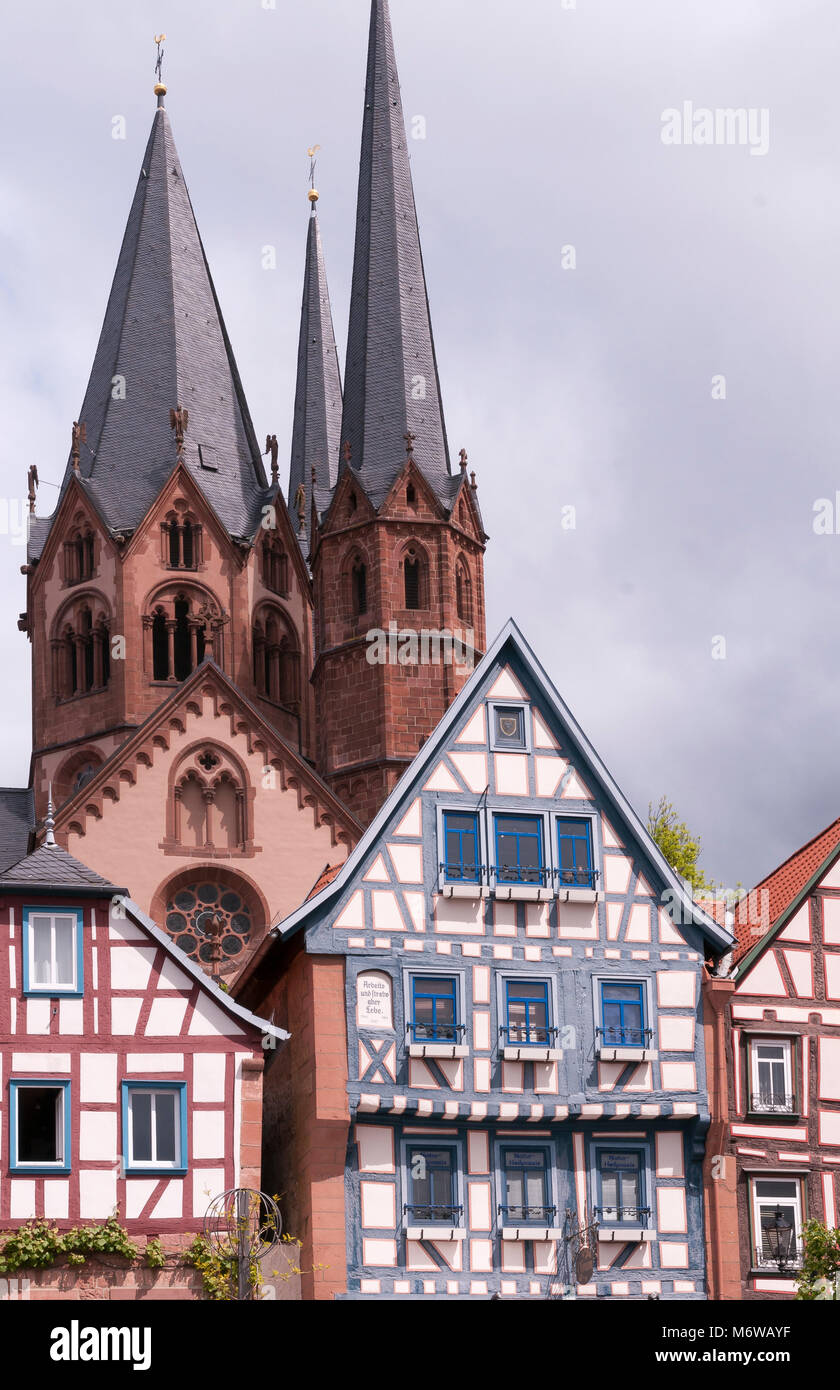 Gelnhausen, Hessen, Deutschland, Europa Stockfoto