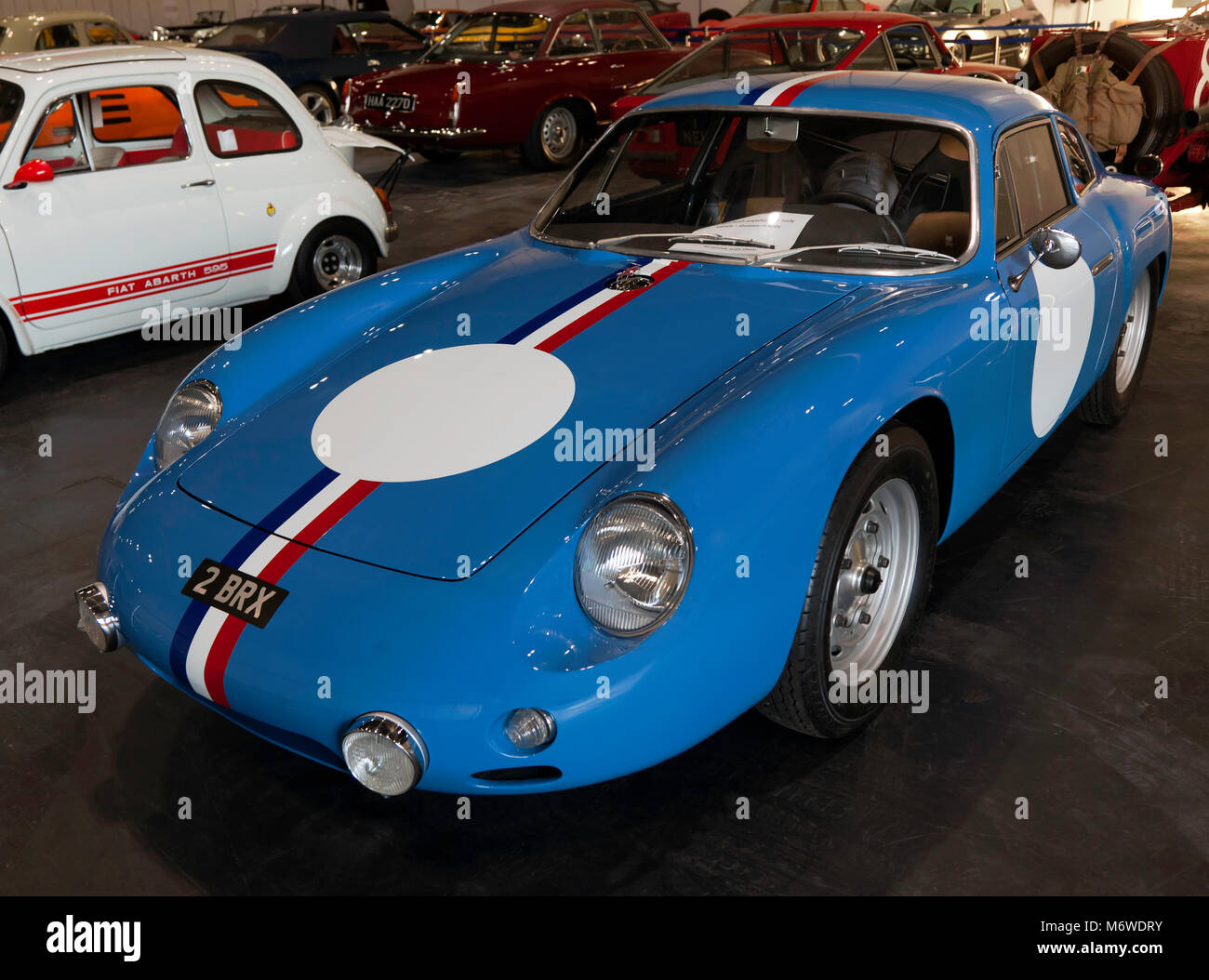 1960, Porsche 356 B Carrera GTL Abarth 1002, im Fahrerlager Bereich des 2018 London Classic Car Show Stockfoto
