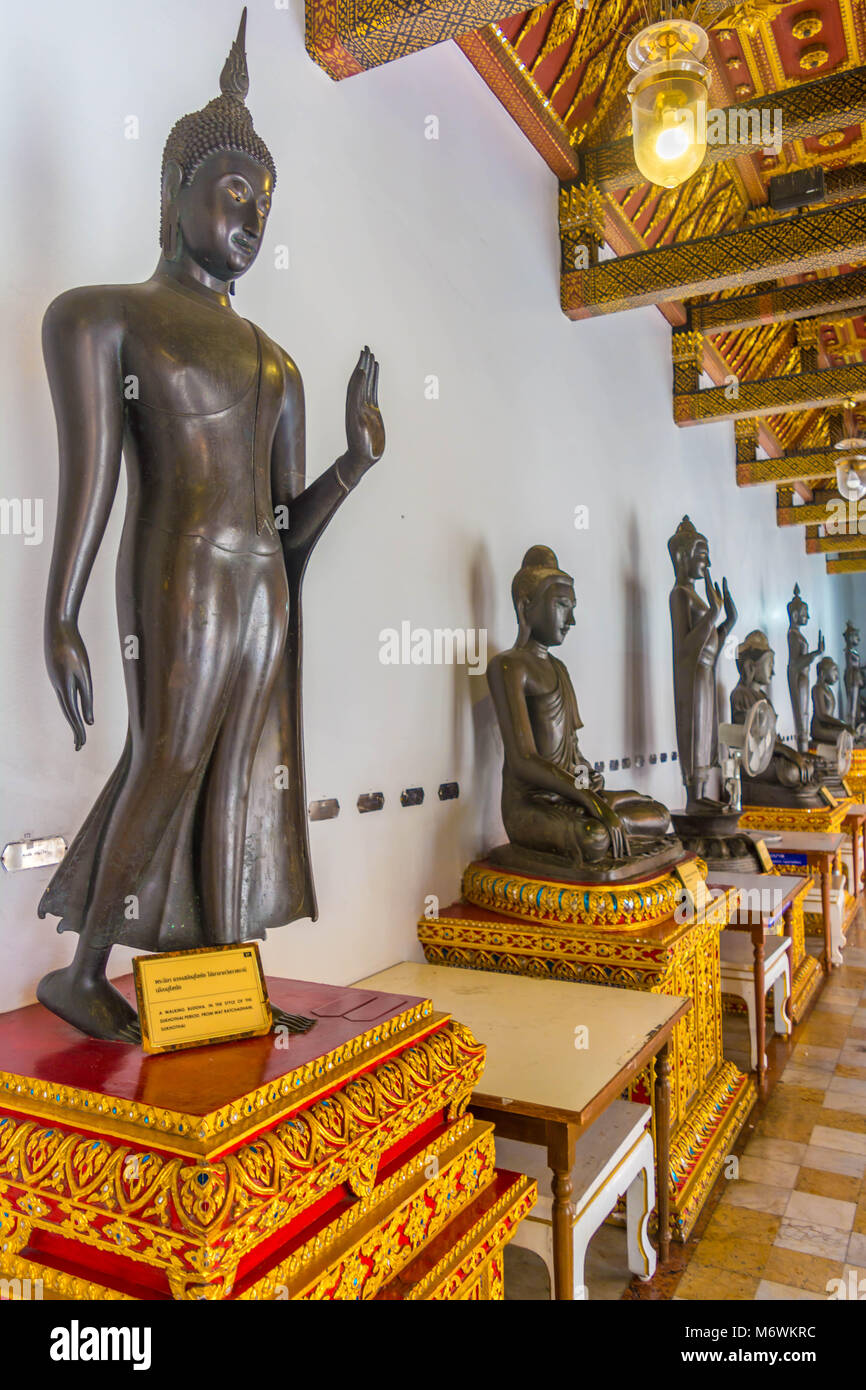 Das marmorne Tempel in Bangkok - Thailand Stockfoto