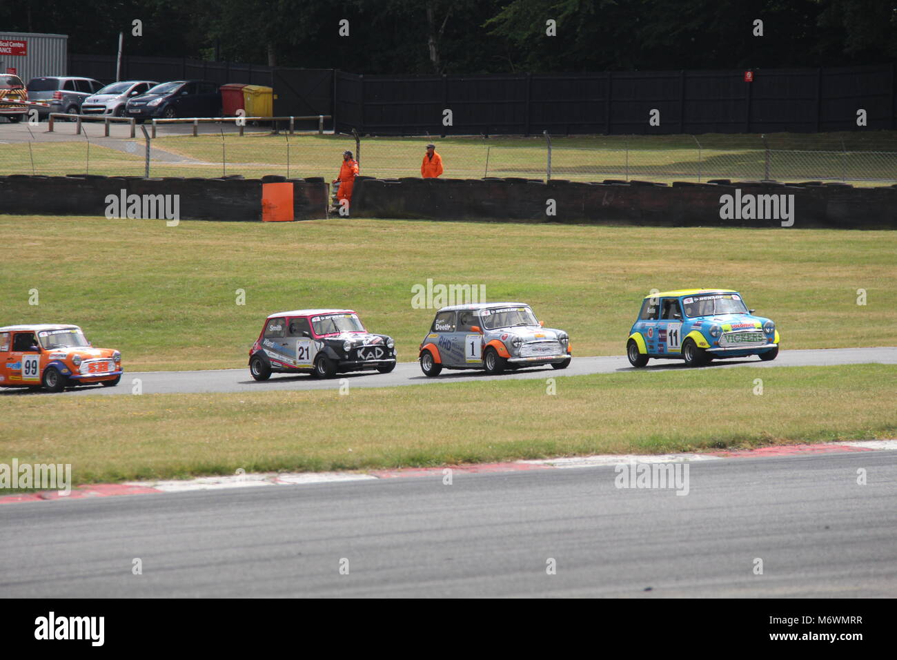 Mini Festival in Brands Hatch Juni 2015 Stockfoto