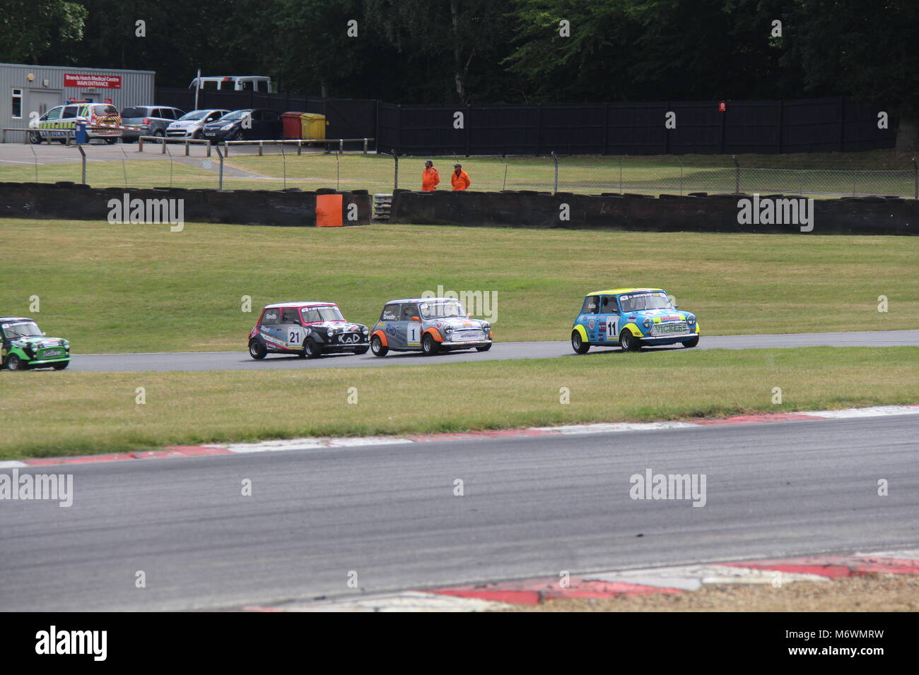 Mini Festival in Brands Hatch Juni 2015 Stockfoto