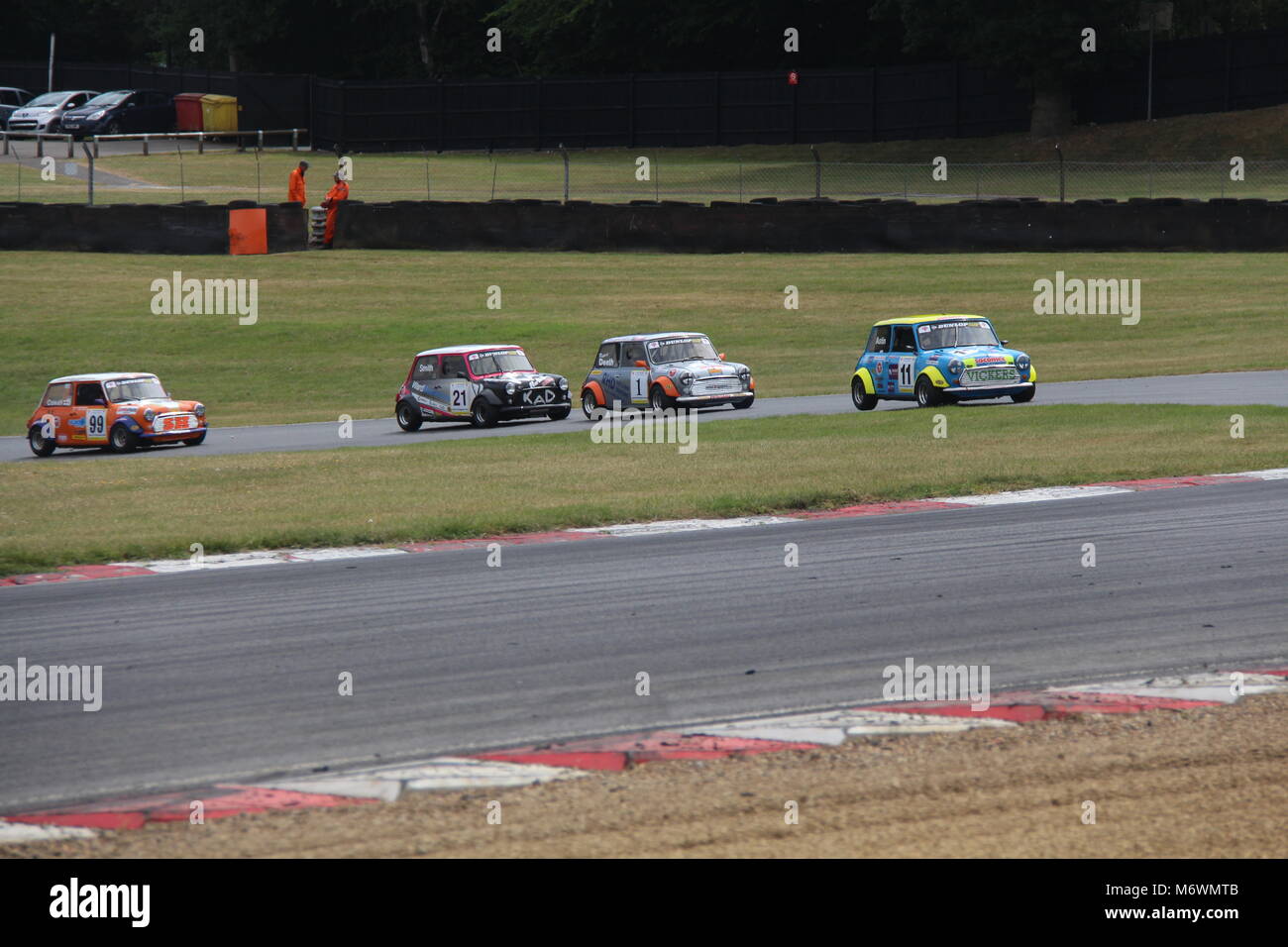Mini Festival in Brands Hatch Juni 2015 Stockfoto