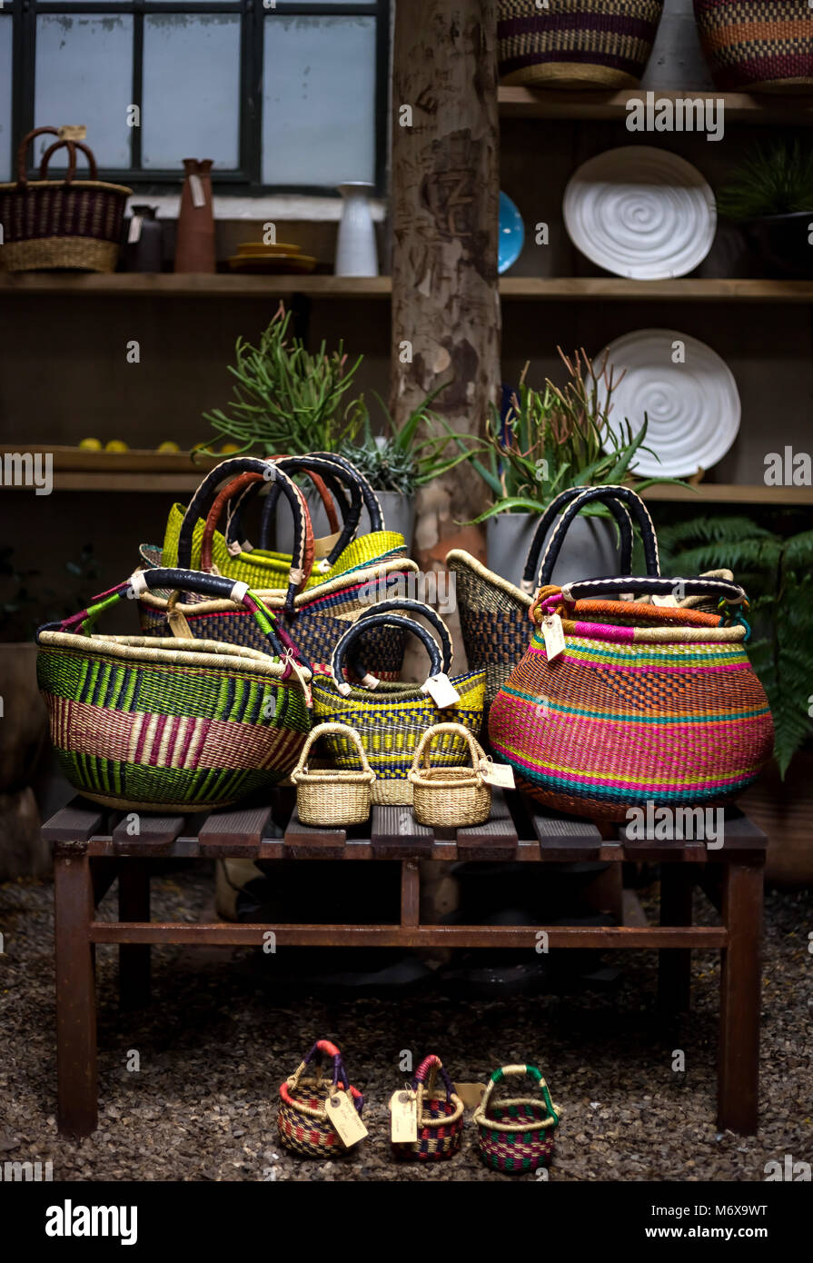 Woven Basket Africa Stockfotos und bilder Kaufen Alamy