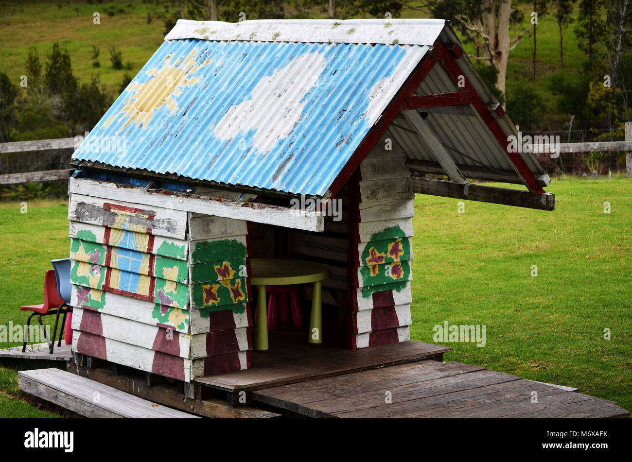 Children's play house Stockfoto