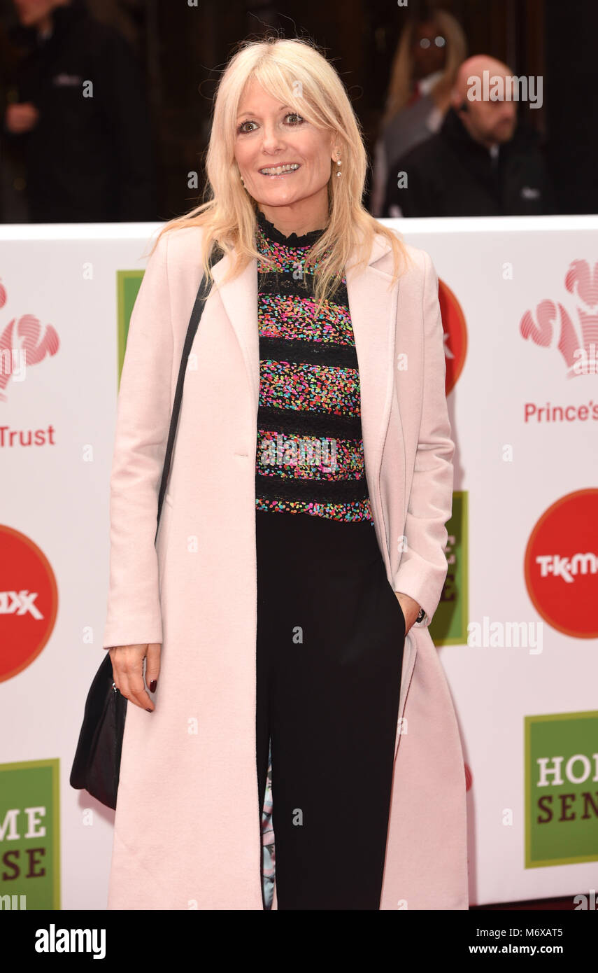 Foto muss Gutgeschrieben © Alpha Presse 079965 06/03/2018 Gaby Roslin an der Prince's Trust und TKMaxx & Homesense Awards 2018 im London Palladium, statt. Stockfoto