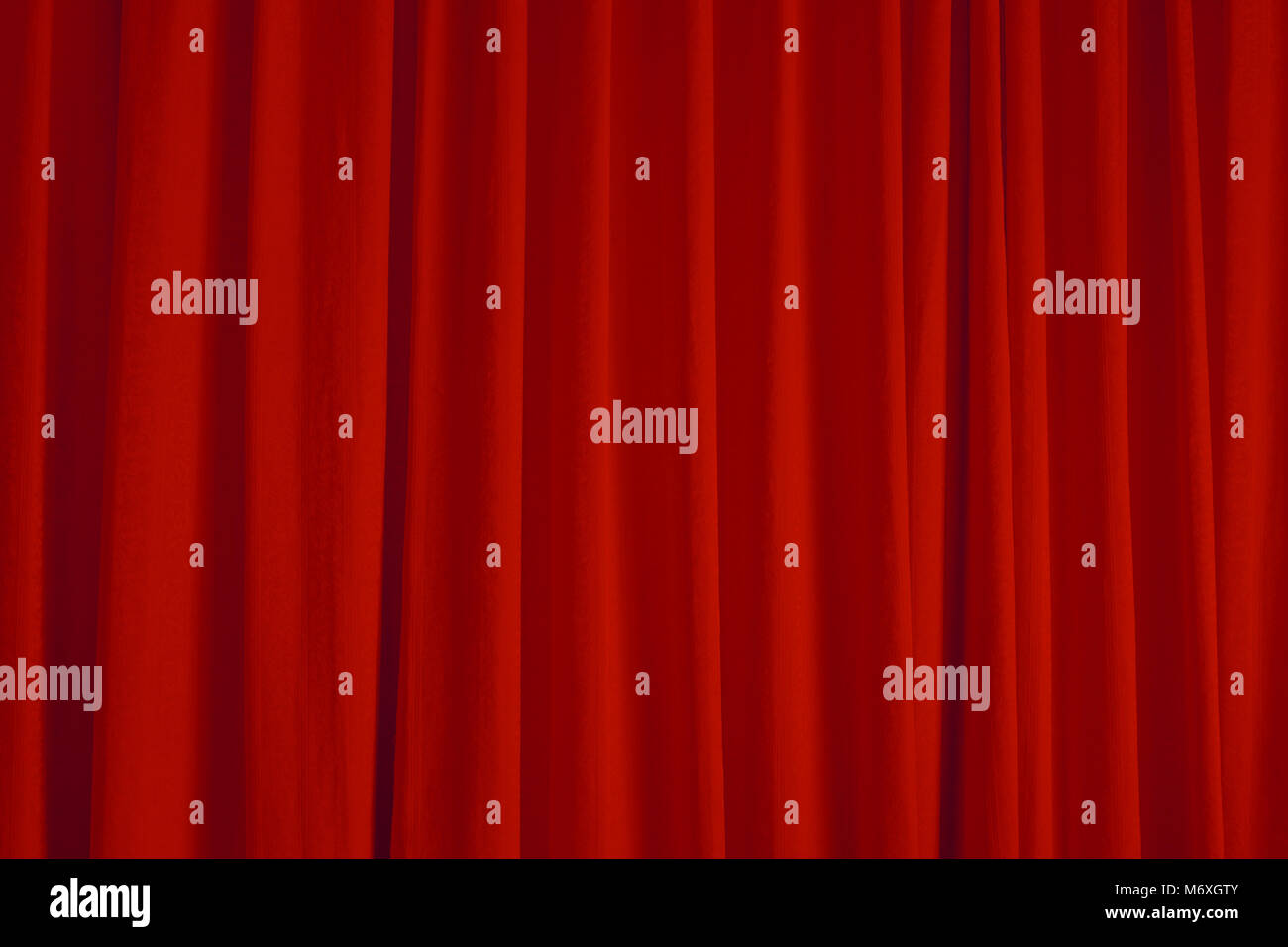Rote Vorhang Textur als Hintergrund Stockfoto