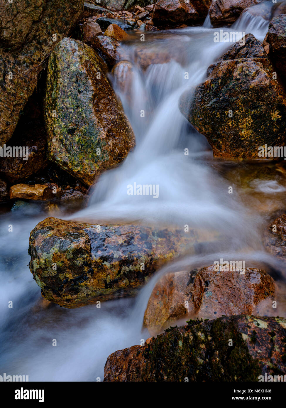 Sauermilch Gill, Buttermere, den Lake District, England. Stockfoto