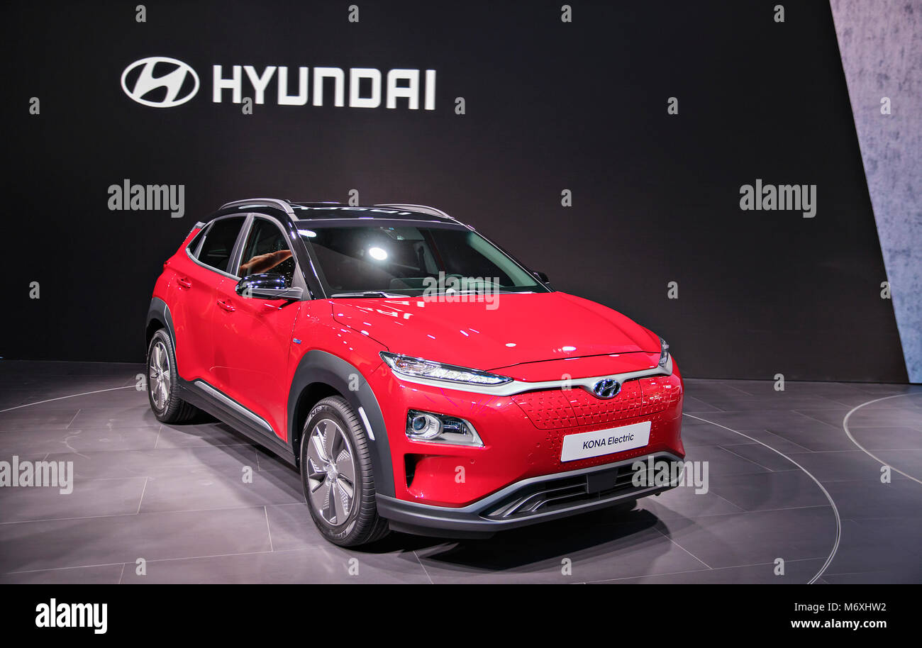 Hyundai Kona Elektrische Stockfoto