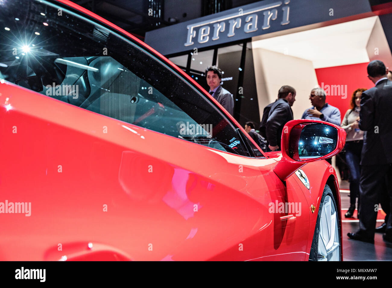 Ferrari 488 Pista, Auto Stockfoto