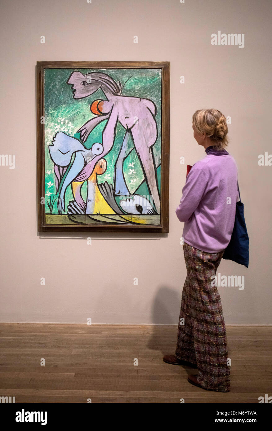 Picasso 1932: Liebe; Ruhm; Tragödie; Ausstellung in der Tate Modern, London: Die Rettung - Le Sauvetage, 1932 Stockfoto