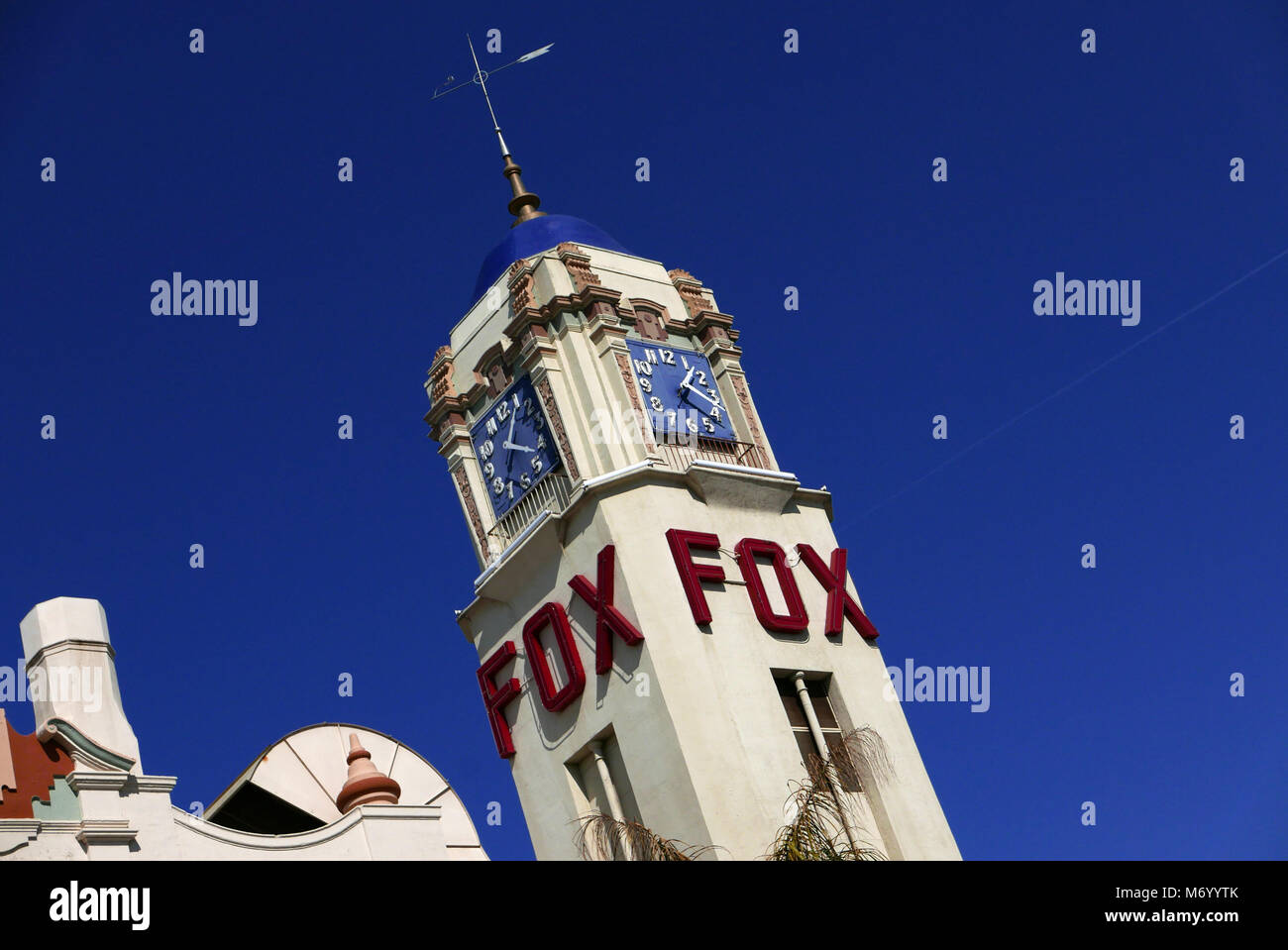 Teh Fox Theater in der Innenstadt von Bakerfield, Kalifornien Foto von Dennis Brack Stockfoto