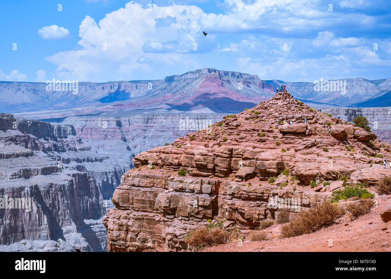 Schönen Felsen und Berge im Grand Canyon, Nevada, USA Stockfoto