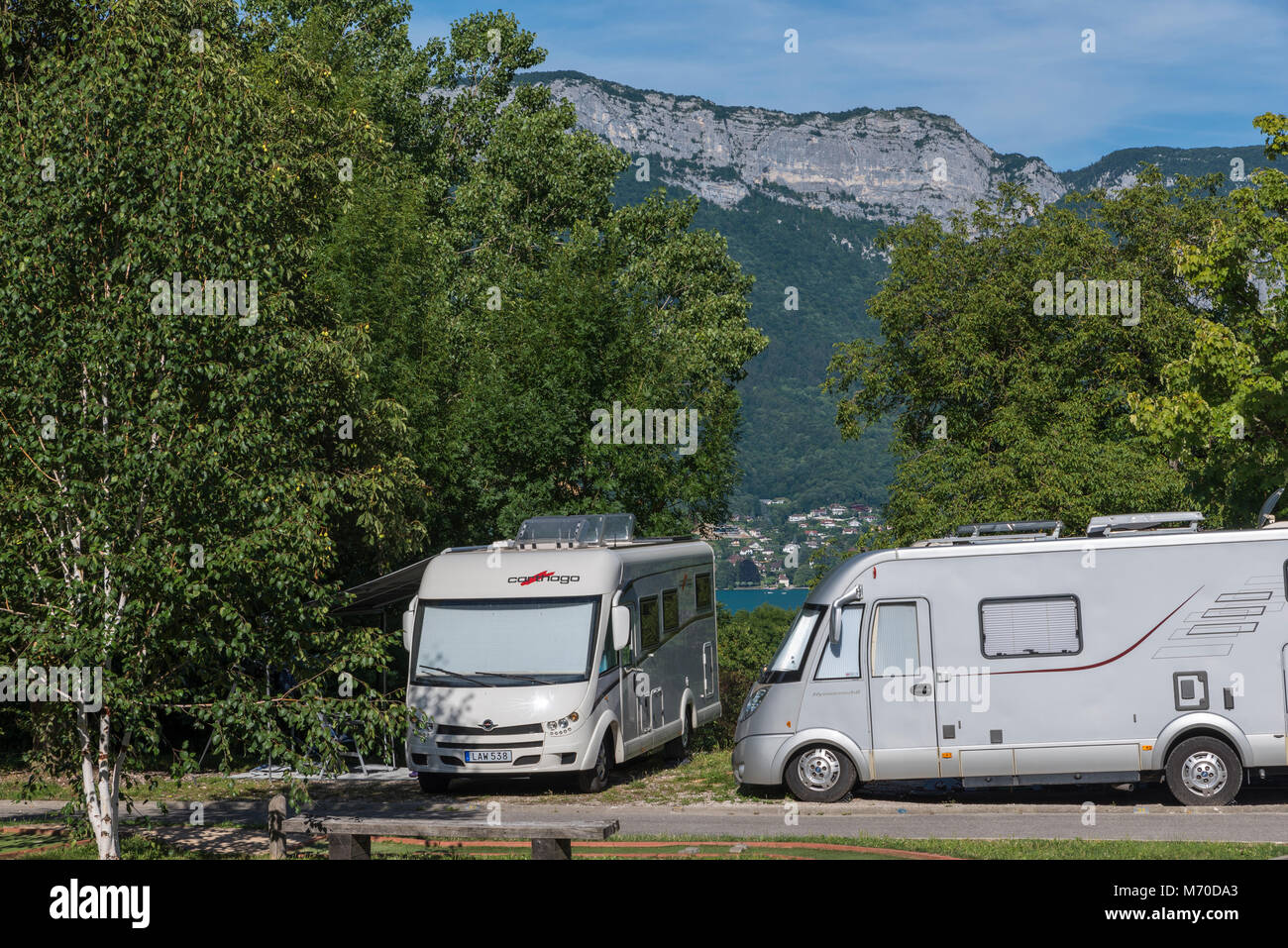 RV Carthago Stockfoto