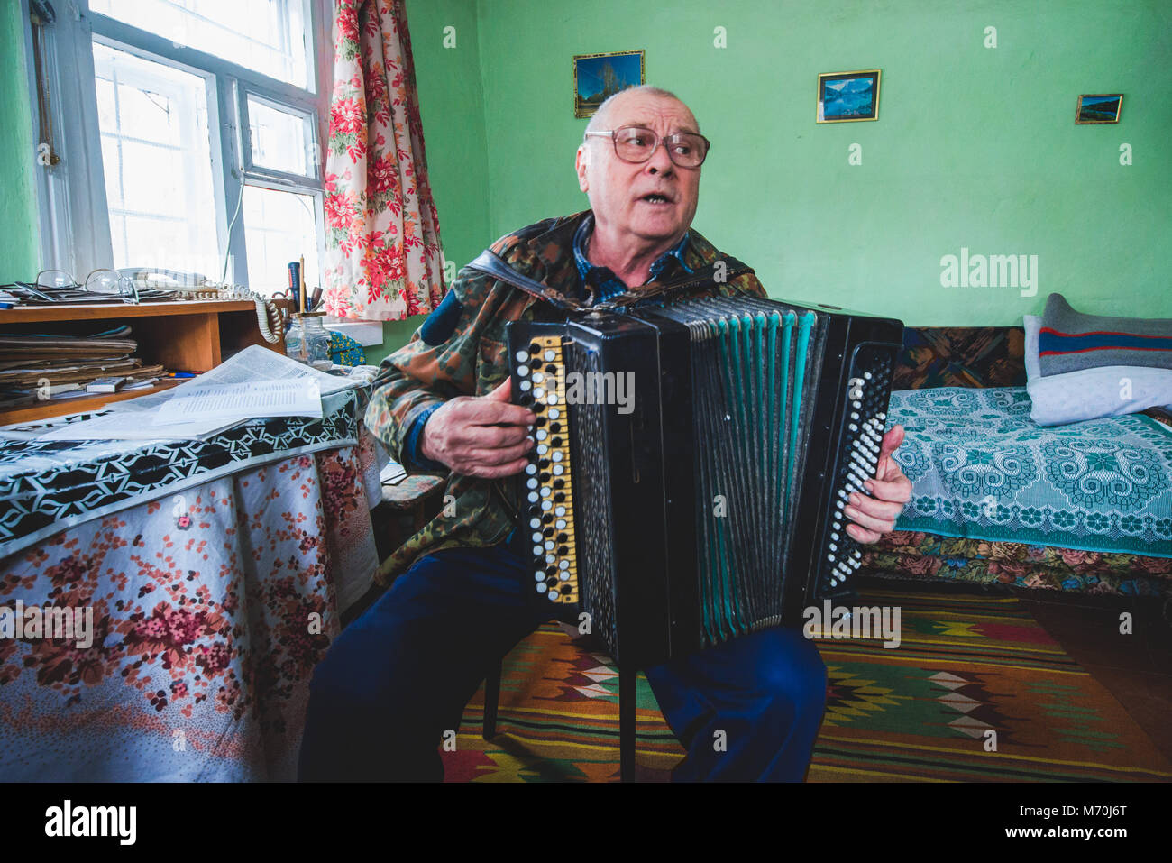 Ukraine, Tschernobyl Sperrzone: Menschen, die wieder in die Sperrzone