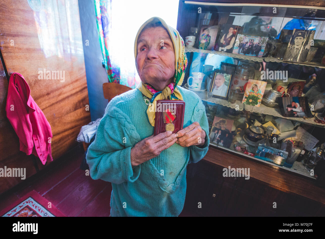 Ukraine, Tschernobyl Sperrzone: Menschen, die wieder in die Sperrzone