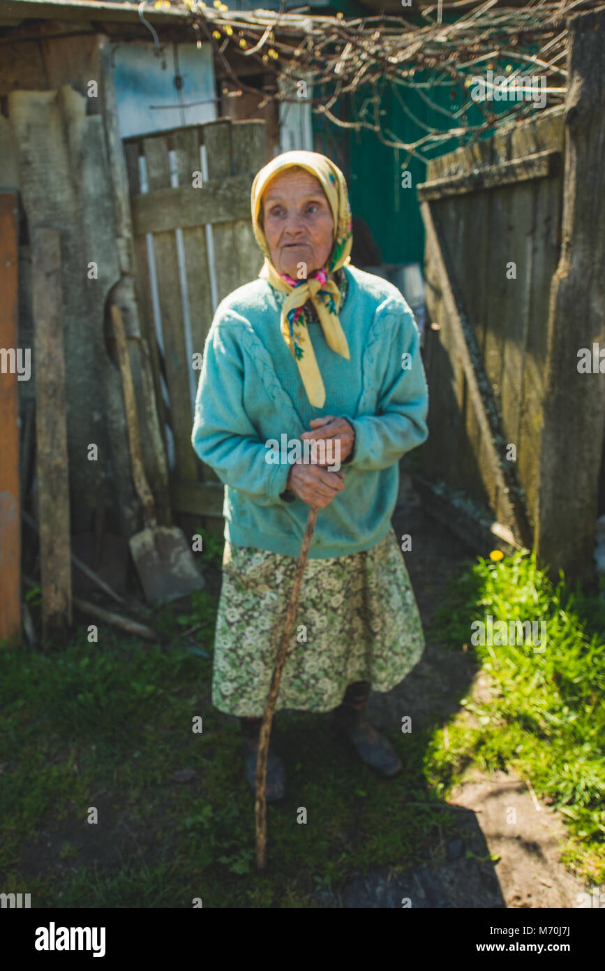 Ukraine, Tschernobyl Sperrzone: Menschen, die wieder in die Sperrzone