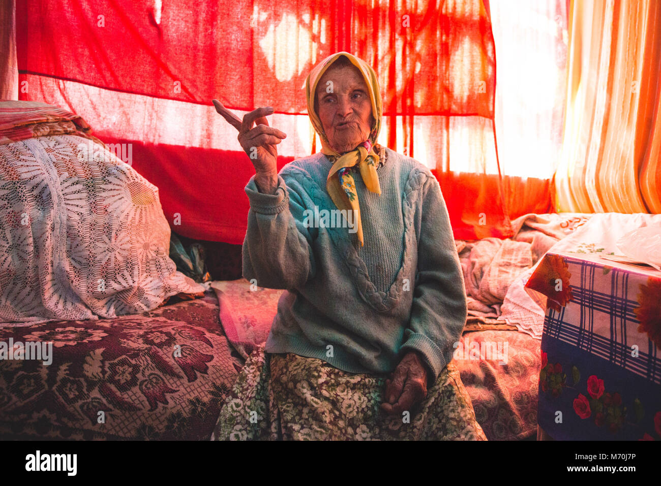 Ukraine, Tschernobyl Sperrzone: Menschen, die wieder in die Sperrzone