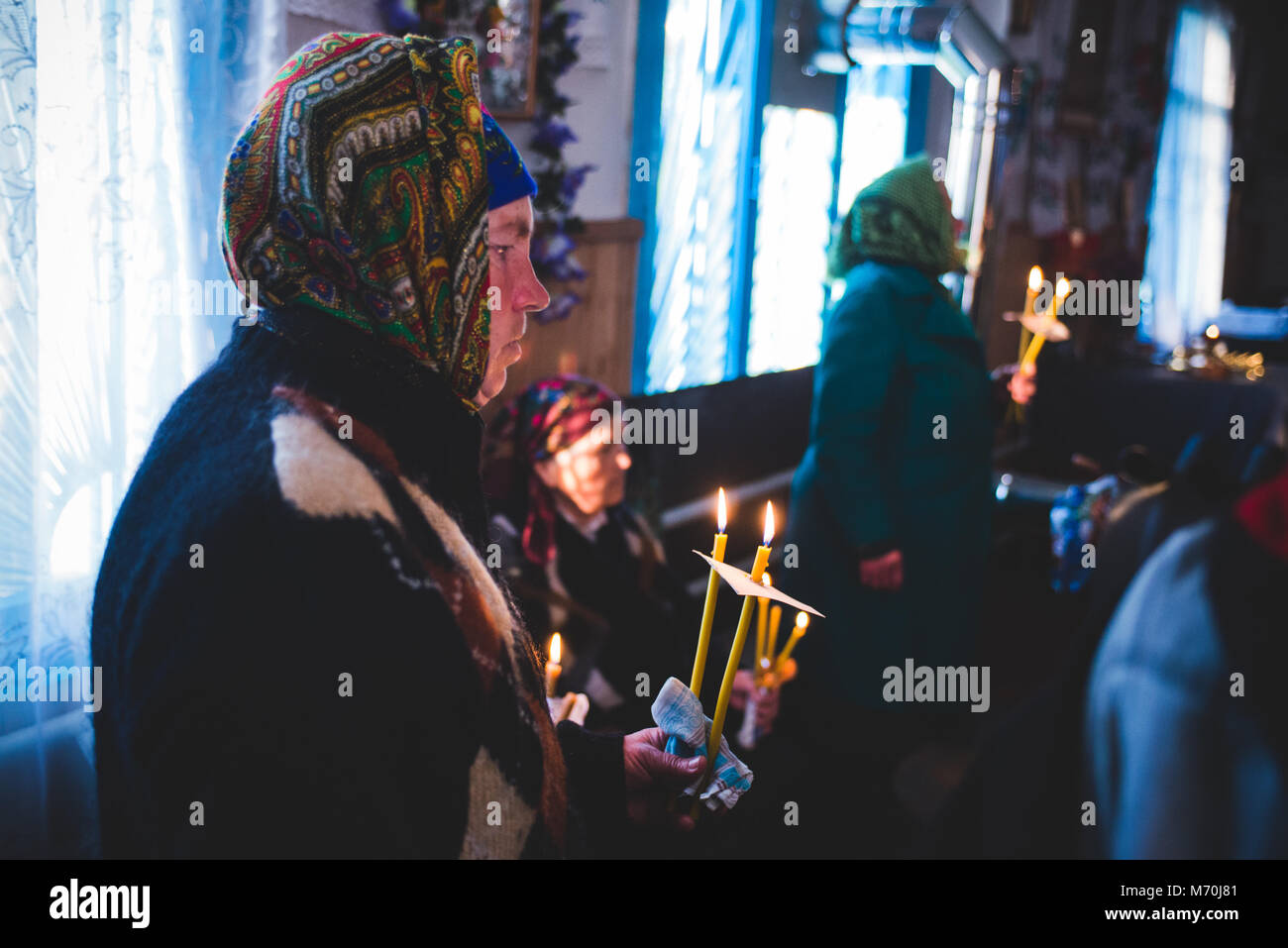 Ukraine, Tschernobyl Sperrzone: Menschen, die wieder in die Sperrzone