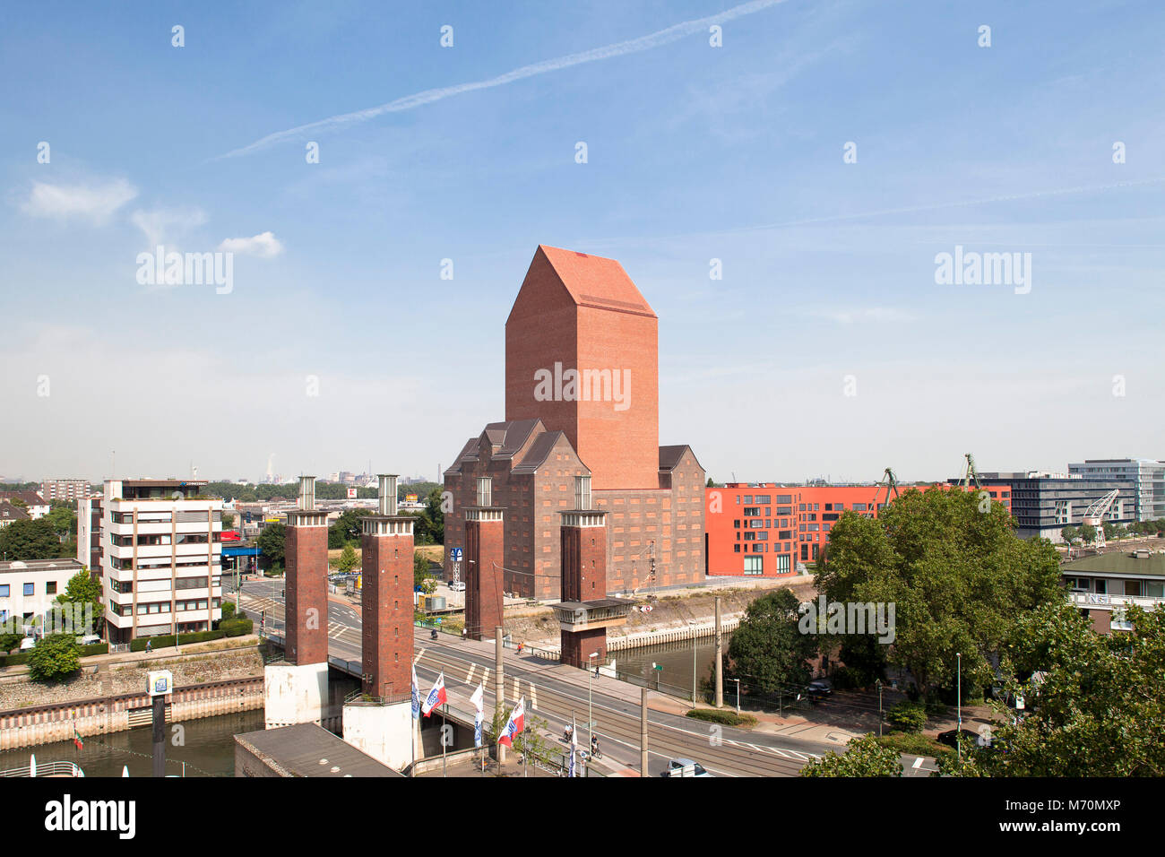 Staatliche Archiv des Landes Nordrhein-Westfalen (NRW) in Duisburg, Deutschland Stockfoto
