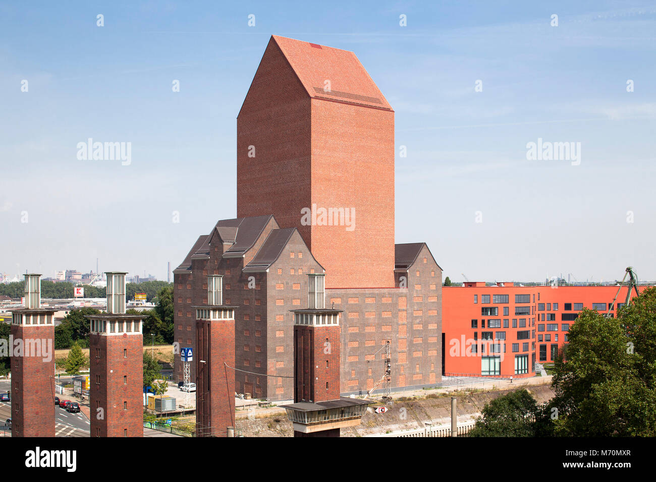 Staatliche Archiv des Landes Nordrhein-Westfalen (NRW) in Duisburg, Deutschland Stockfoto