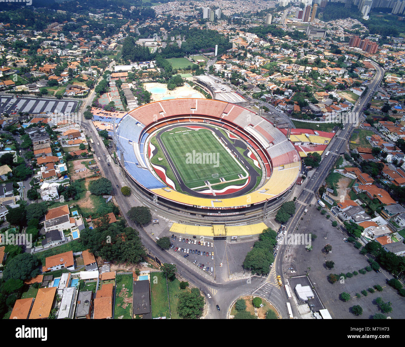 Morumbi Stadion, cícero Pompeu de Toledo, São Paulo, Brasilien Stockfoto