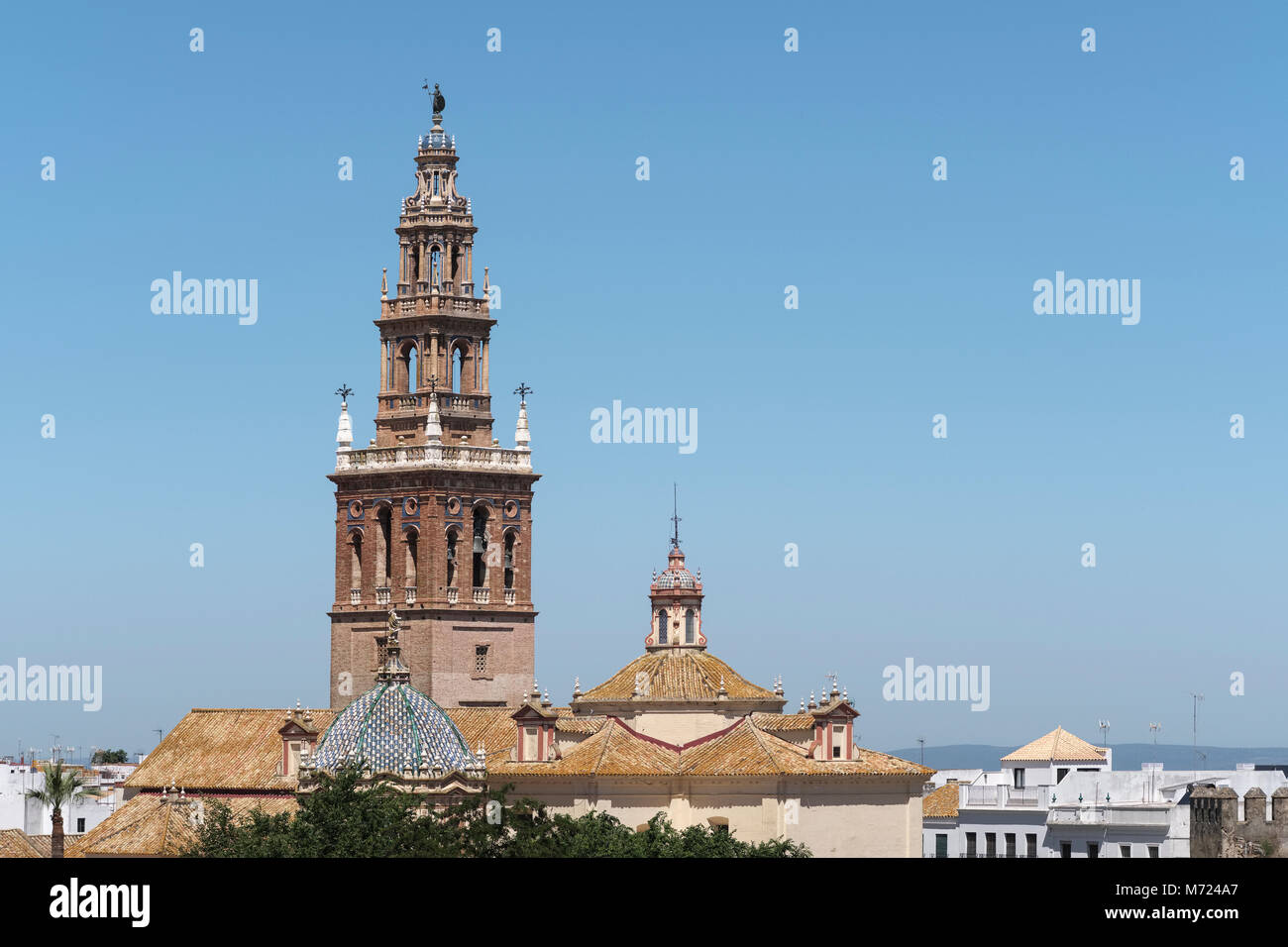 Iglesia de San Pedro, 15. bis 18. Jahrhundert, Carmona, Sevilla, Andalusien, Spanien Stockfoto