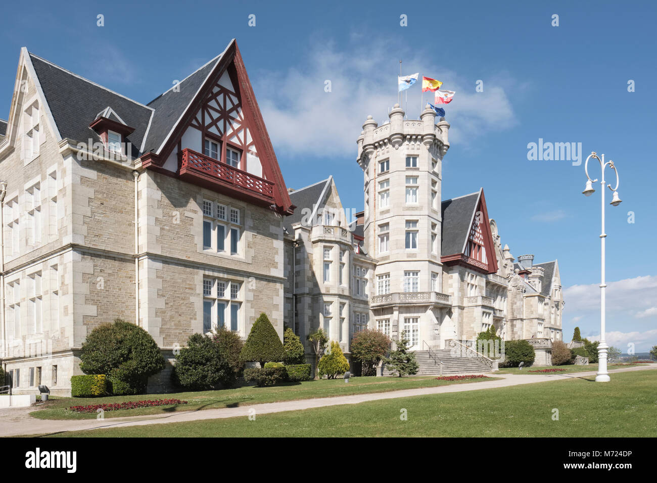 Palacio de la Magdalena, Santander, Kantabrien, Spanien, Stockfoto