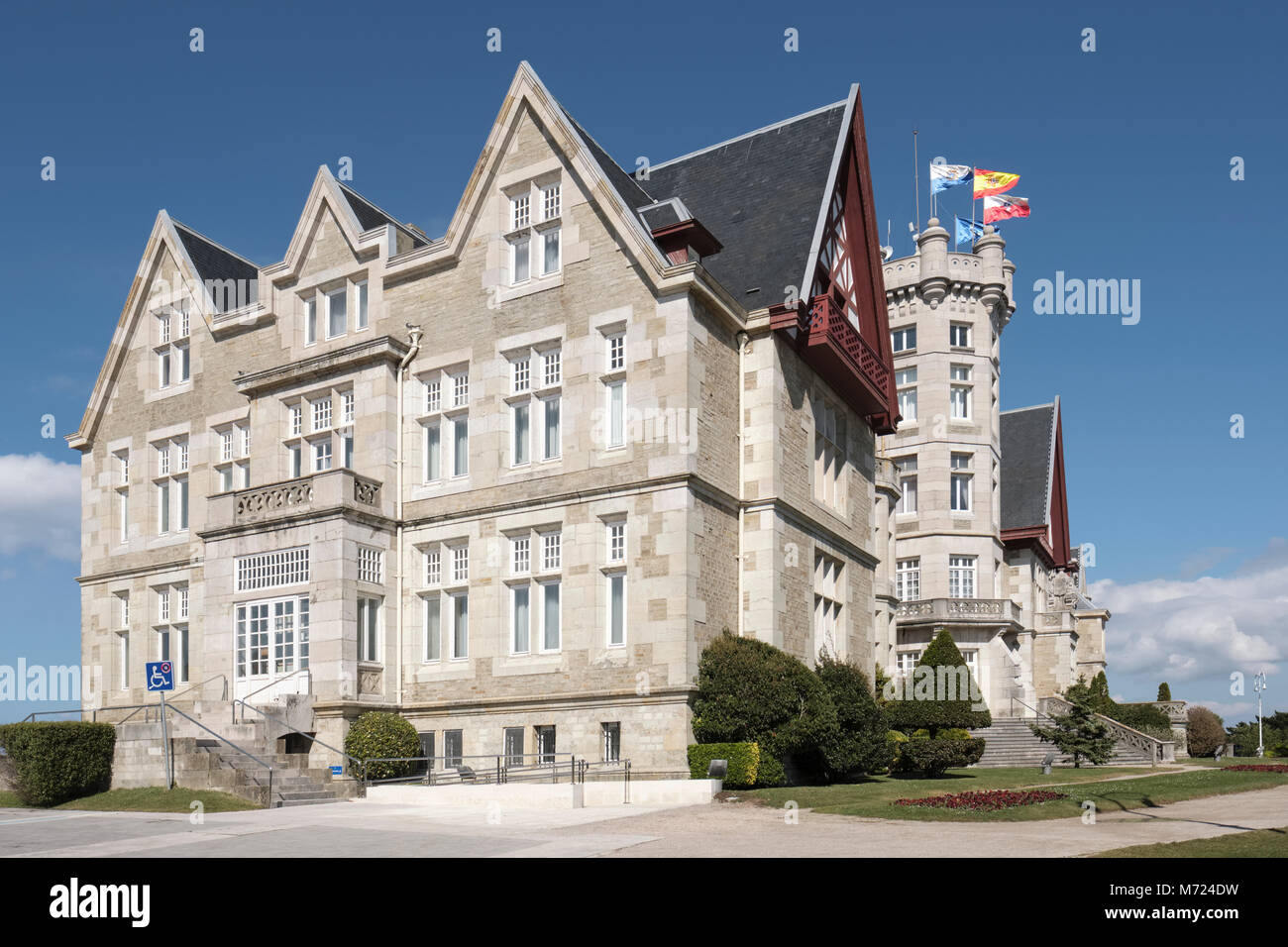 Palacio de la Magdalena, Santander, Kantabrien, Spanien, Stockfoto