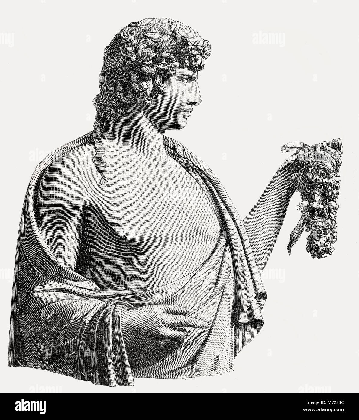 Marcus Antonius, ein römischer Politiker und General Stockfotografie