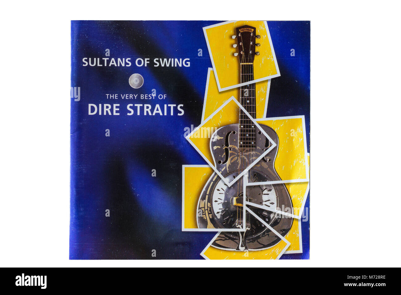 Original-CD Das Beste von Dire Straits Stockfoto