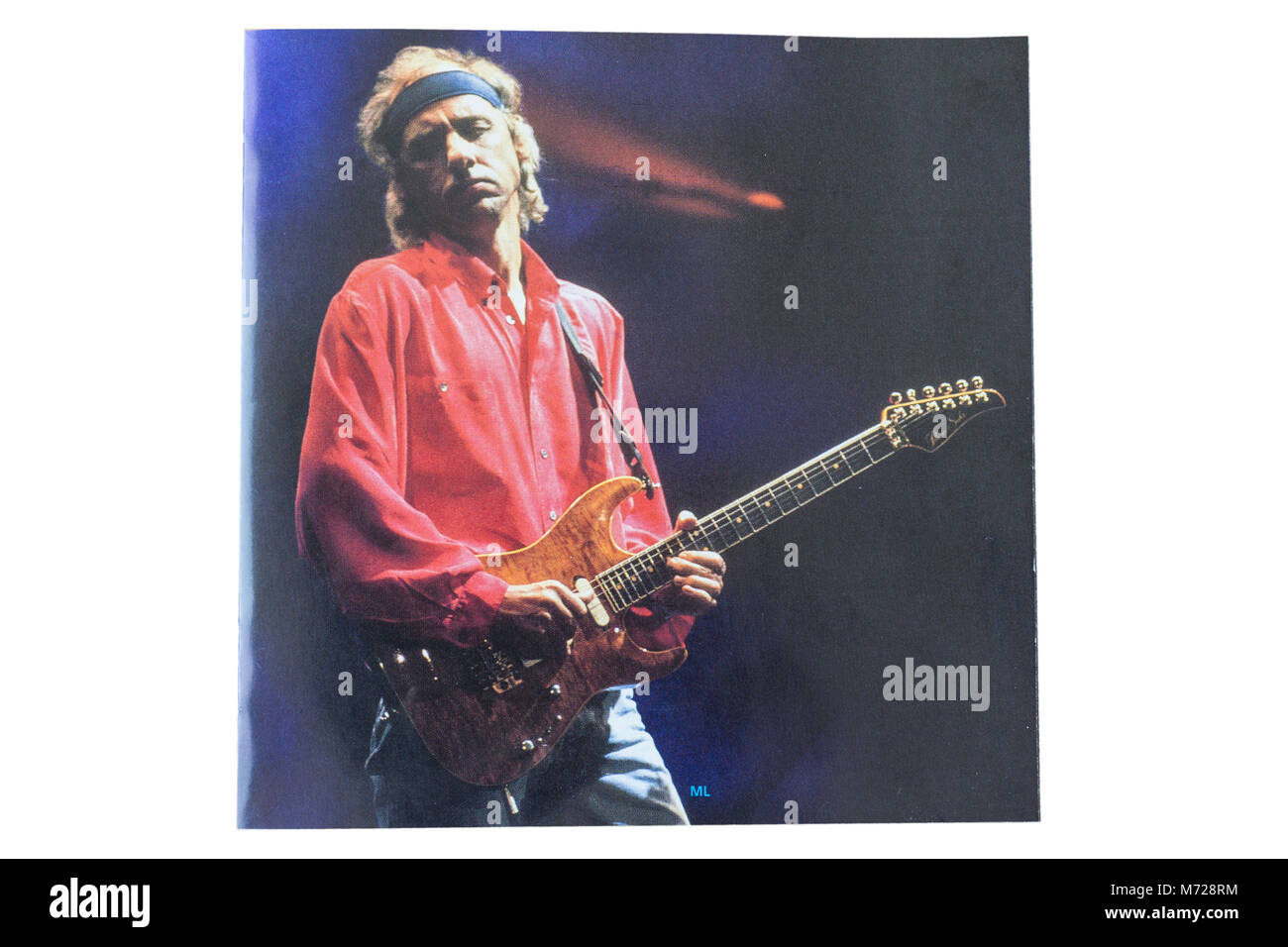 Original-CD Das Beste von Dire Straits Stockfoto