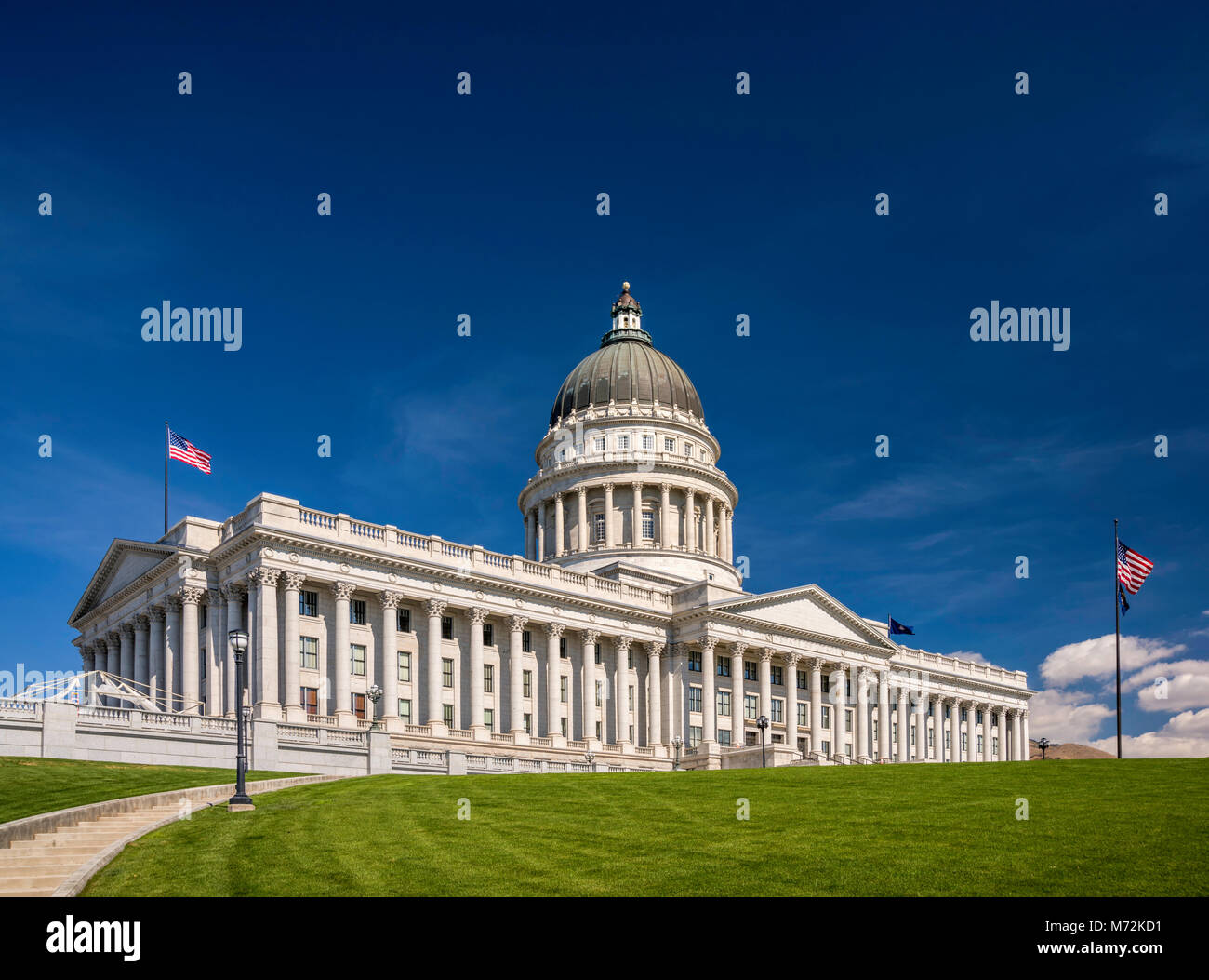 Utah State Capitol, neoklassischen Wiederbelebung, korinthischen Stil, Salt Lake City, Utah, USA Stockfoto
